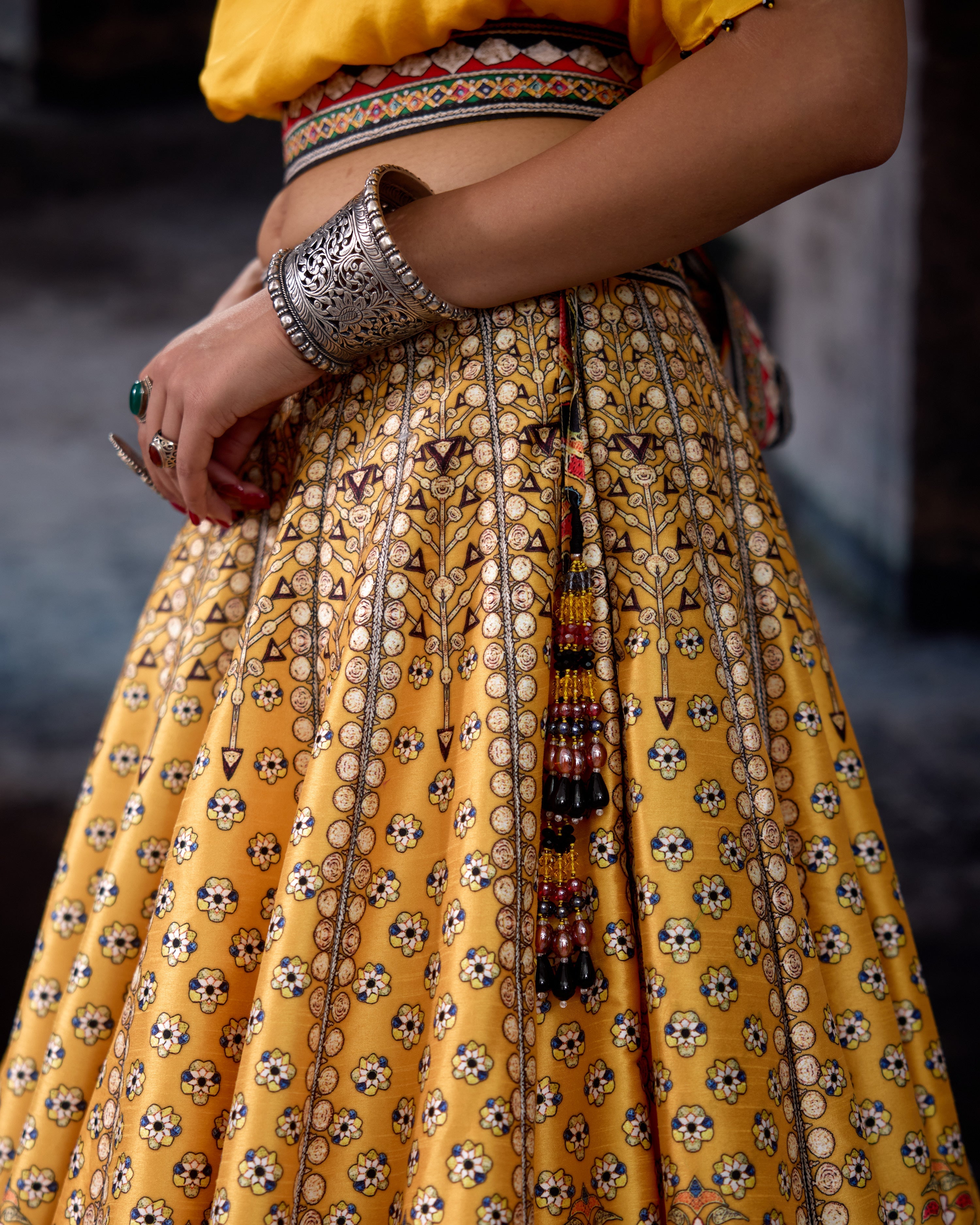 Bethari : Varsha/Leela - Yellow