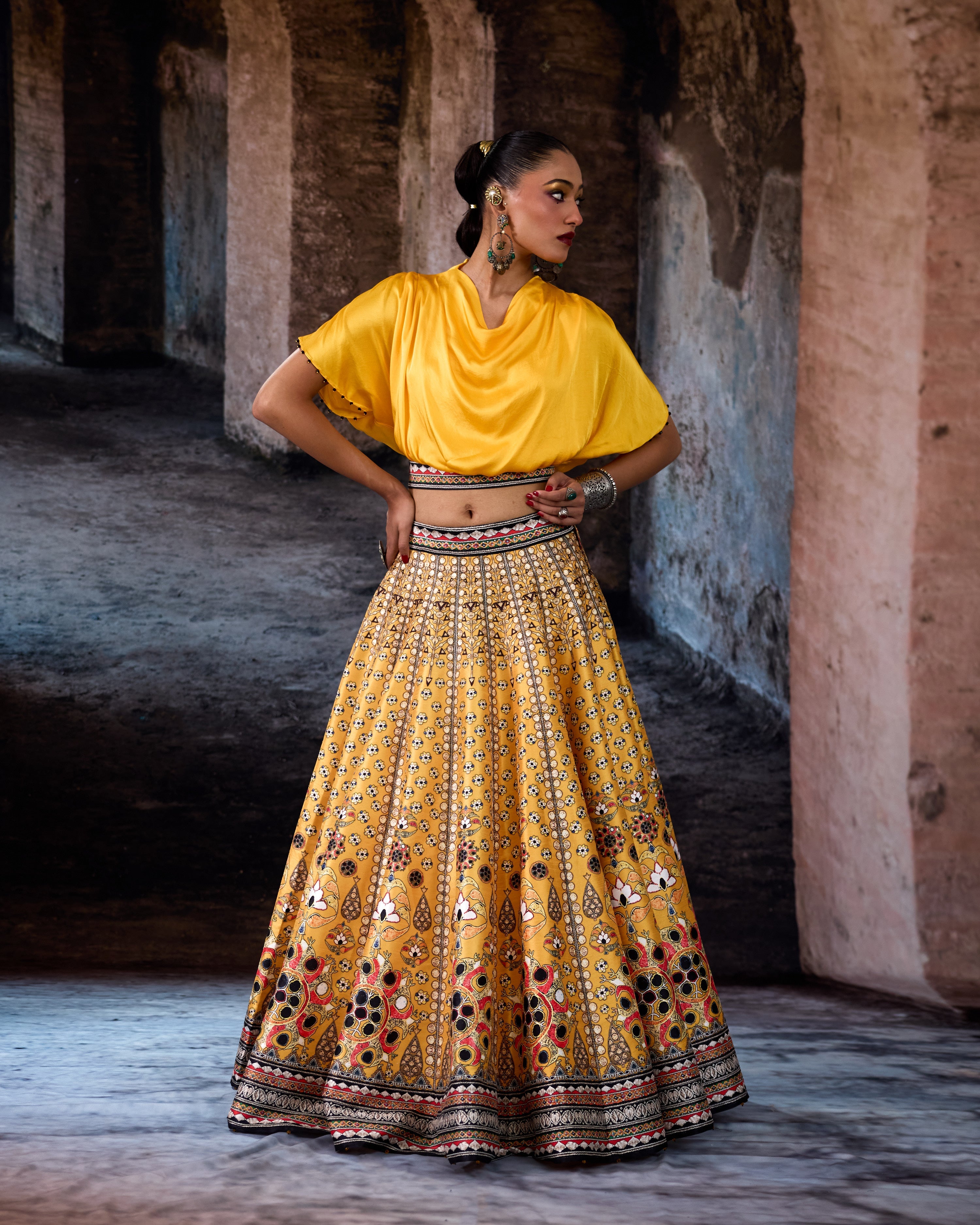 Bethari : Varsha/Leela - Yellow