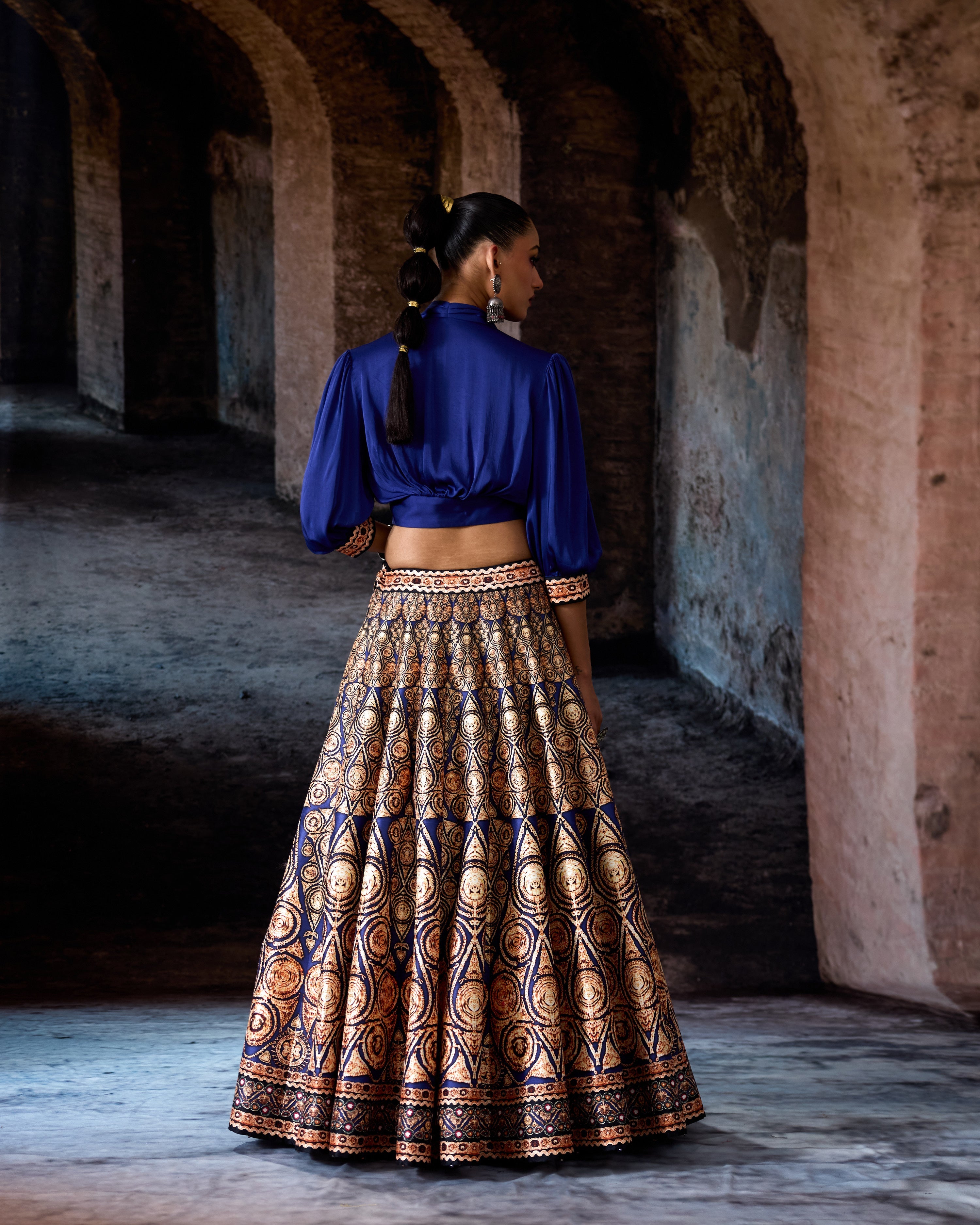 Bethari : Rubali/Leela - Navy Blue