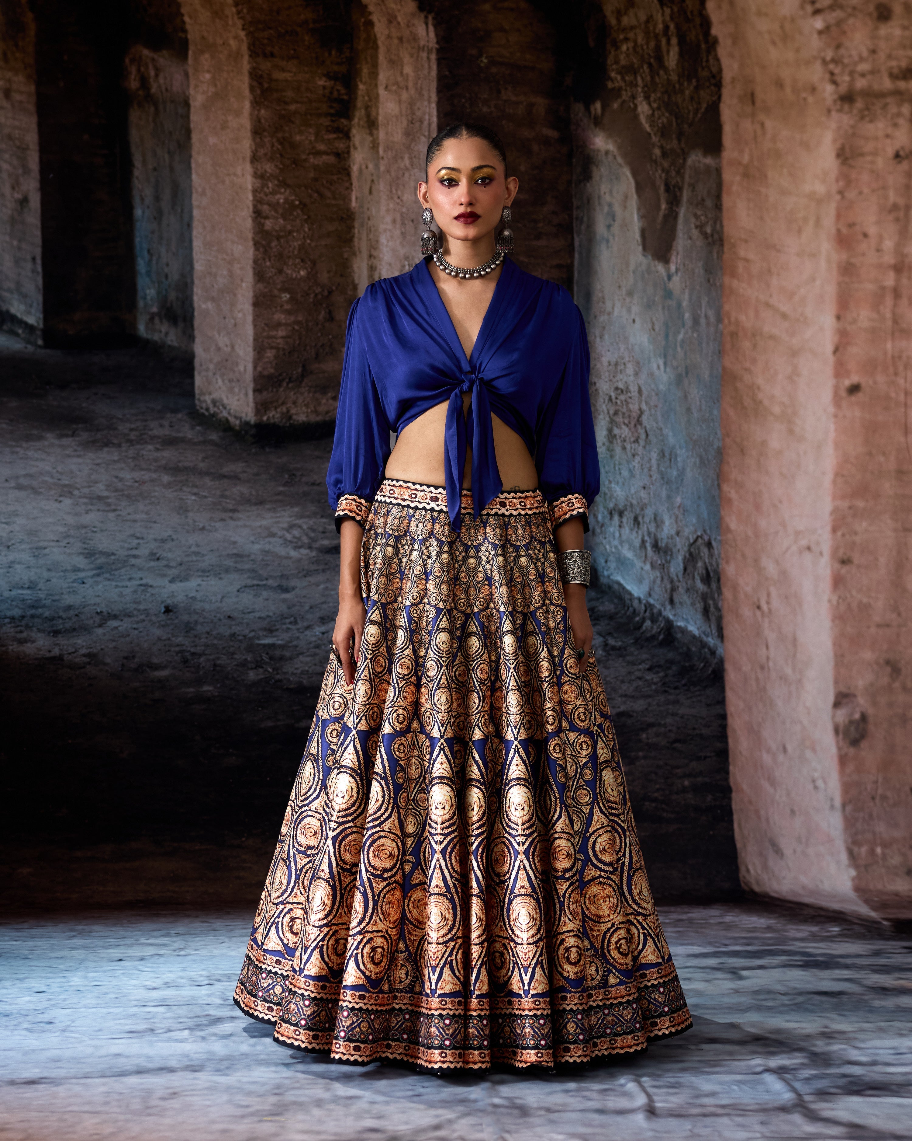 Bethari : Rubali/Leela - Navy Blue