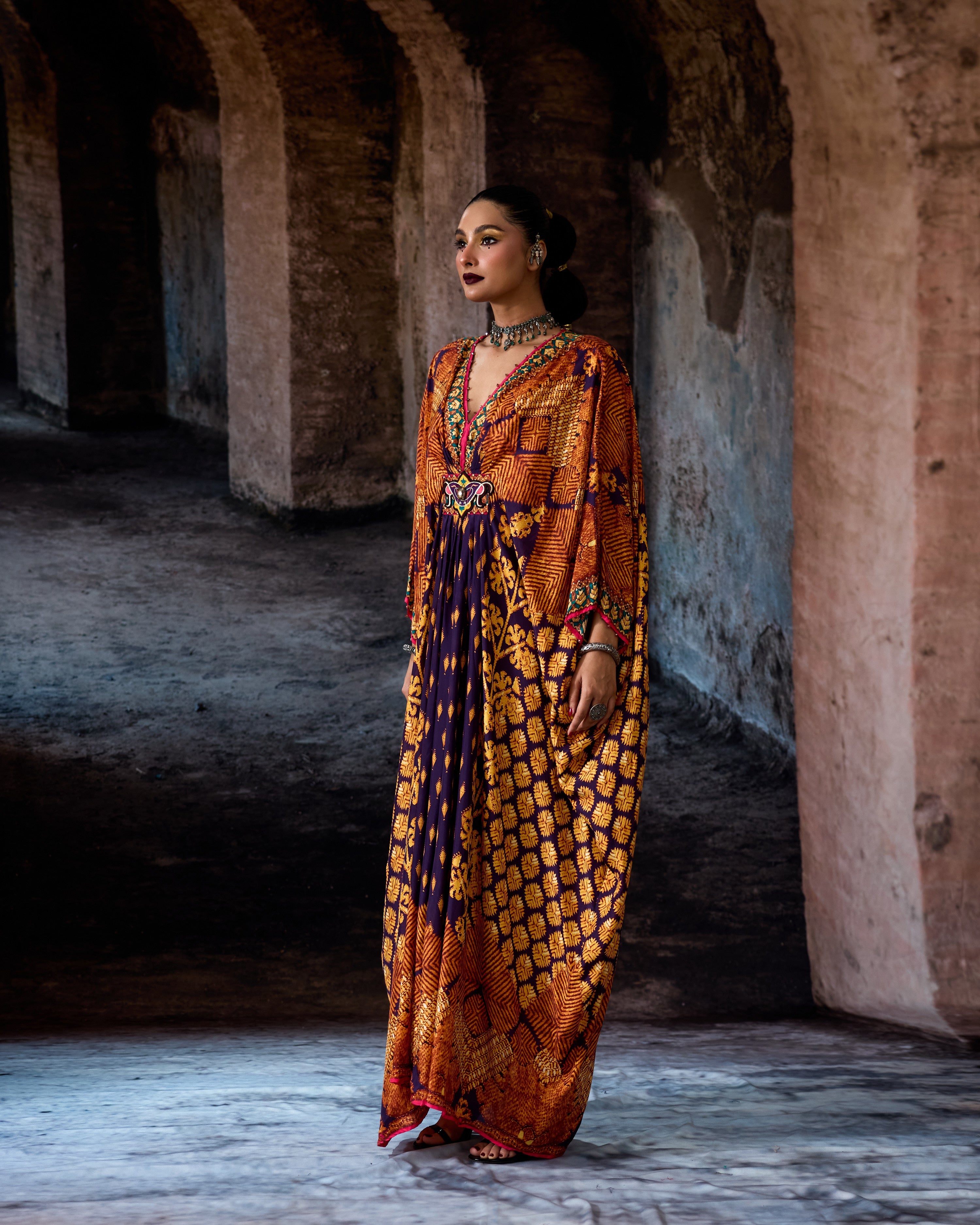 Bethari : Imama - Purple/Gold