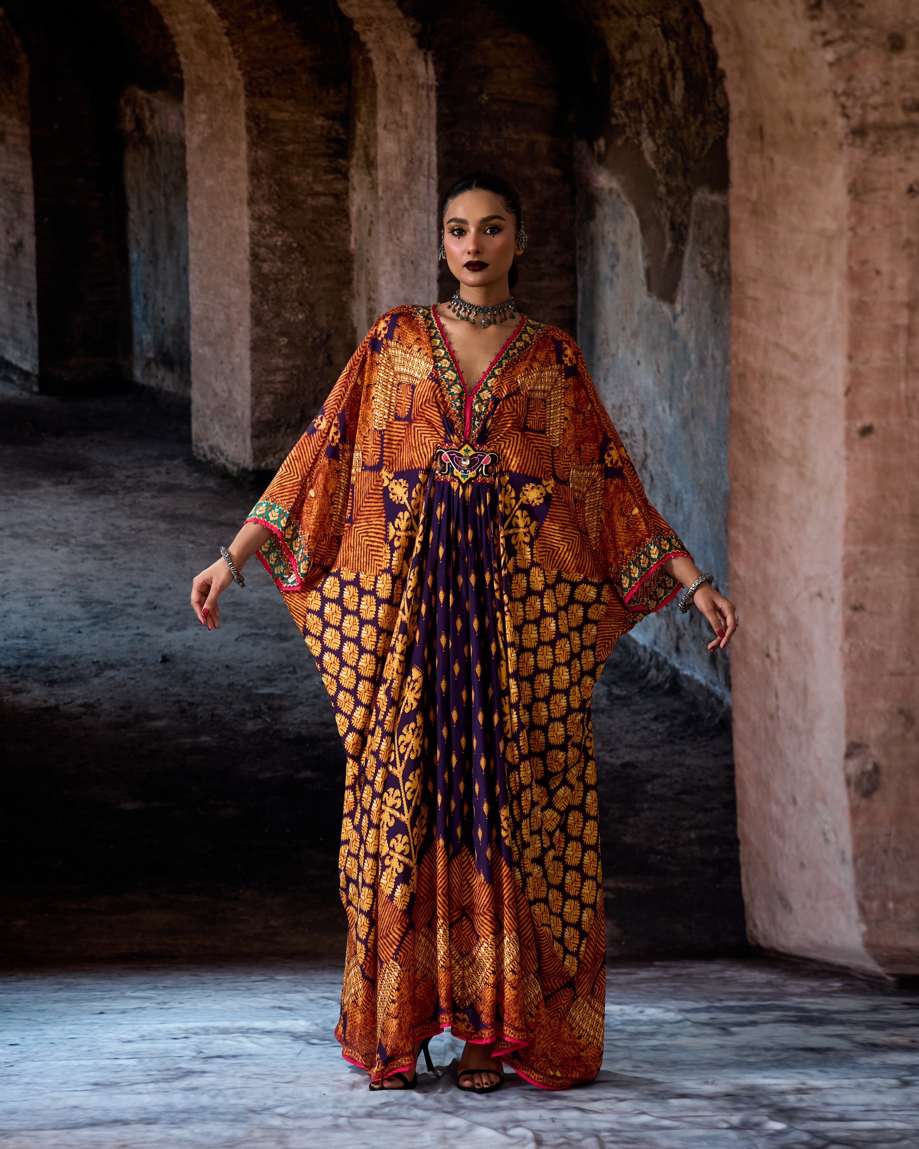 Bethari : Imama - Purple/Gold