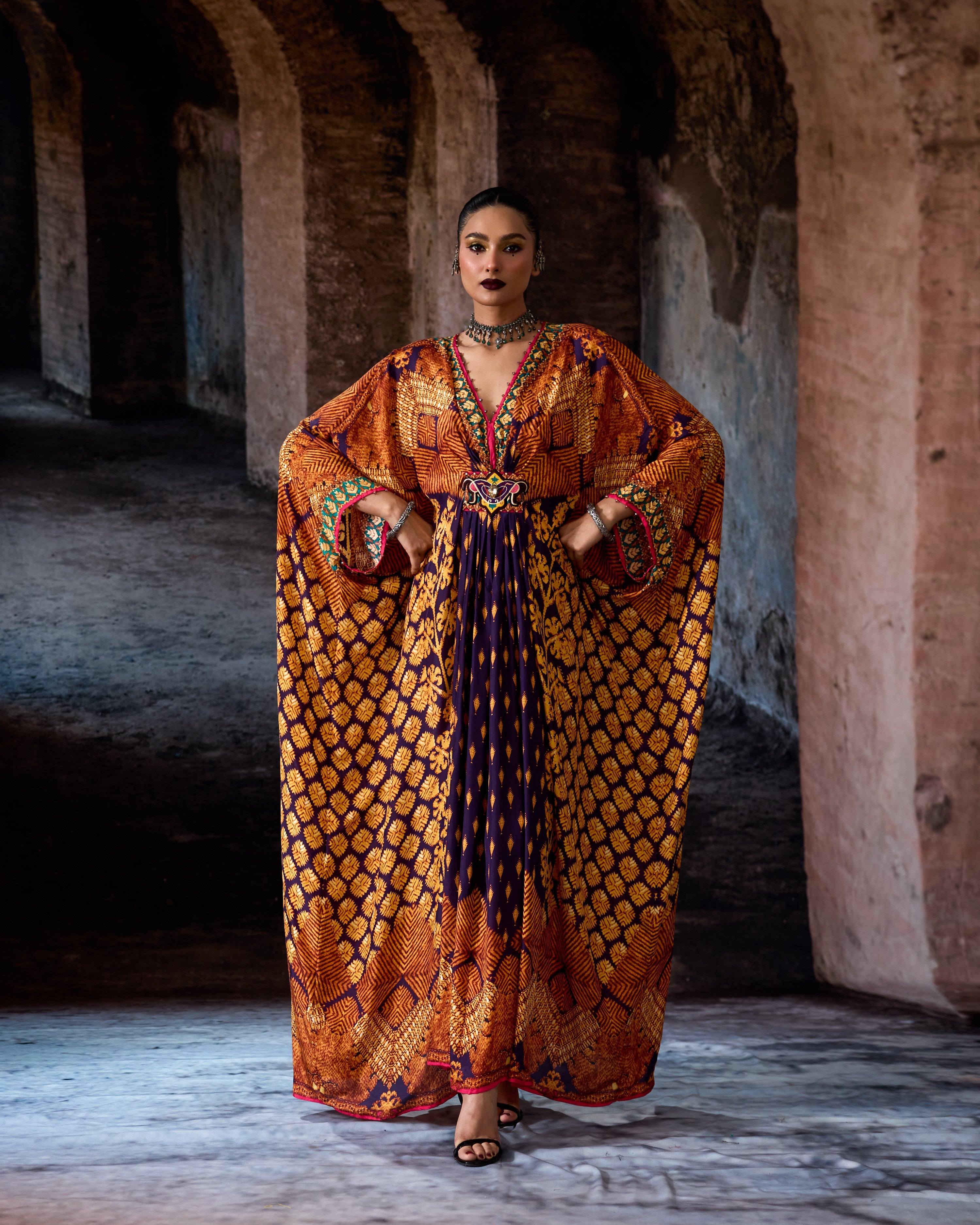 Bethari : Imama - Purple/Gold