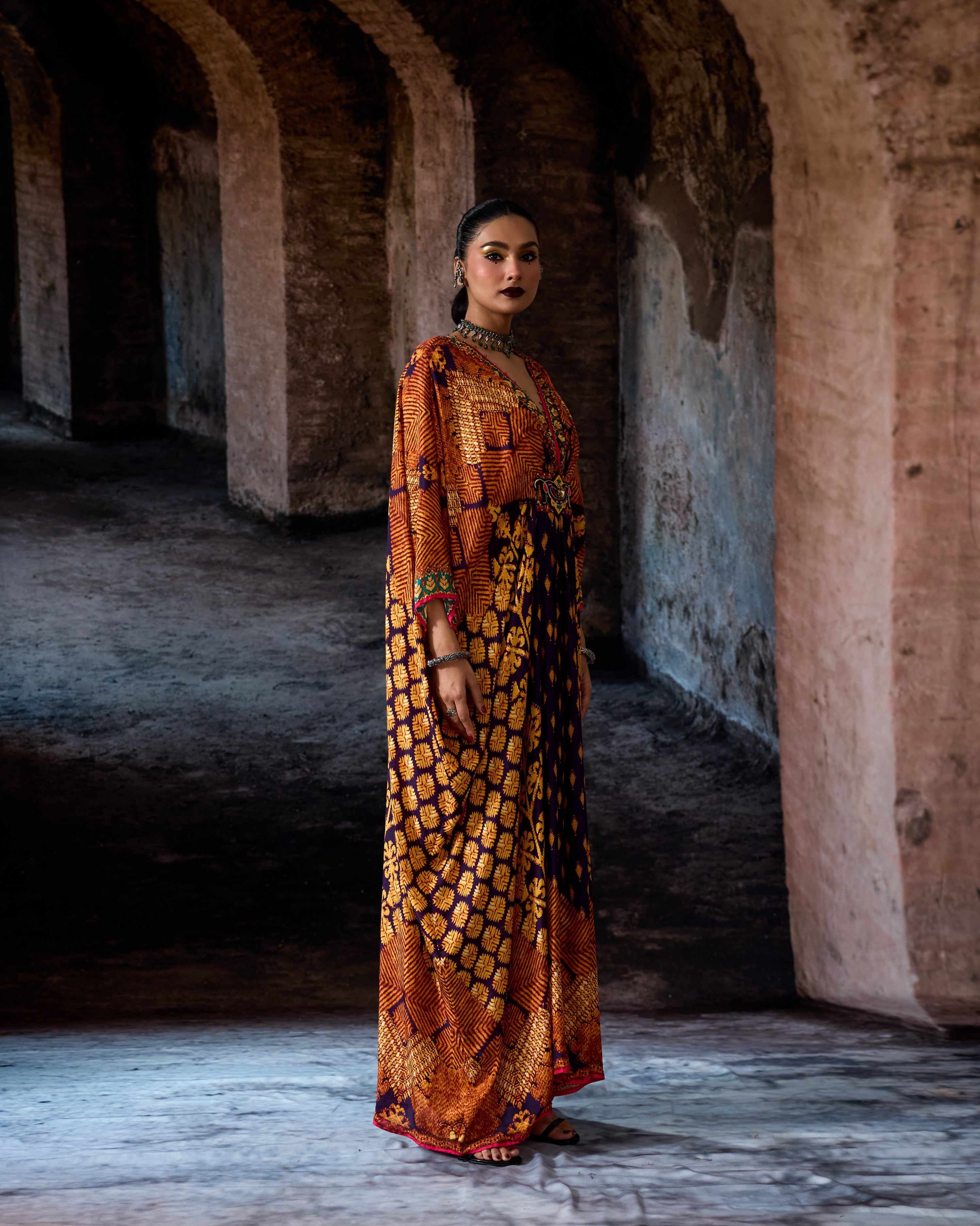 Bethari : Imama - Purple/Gold