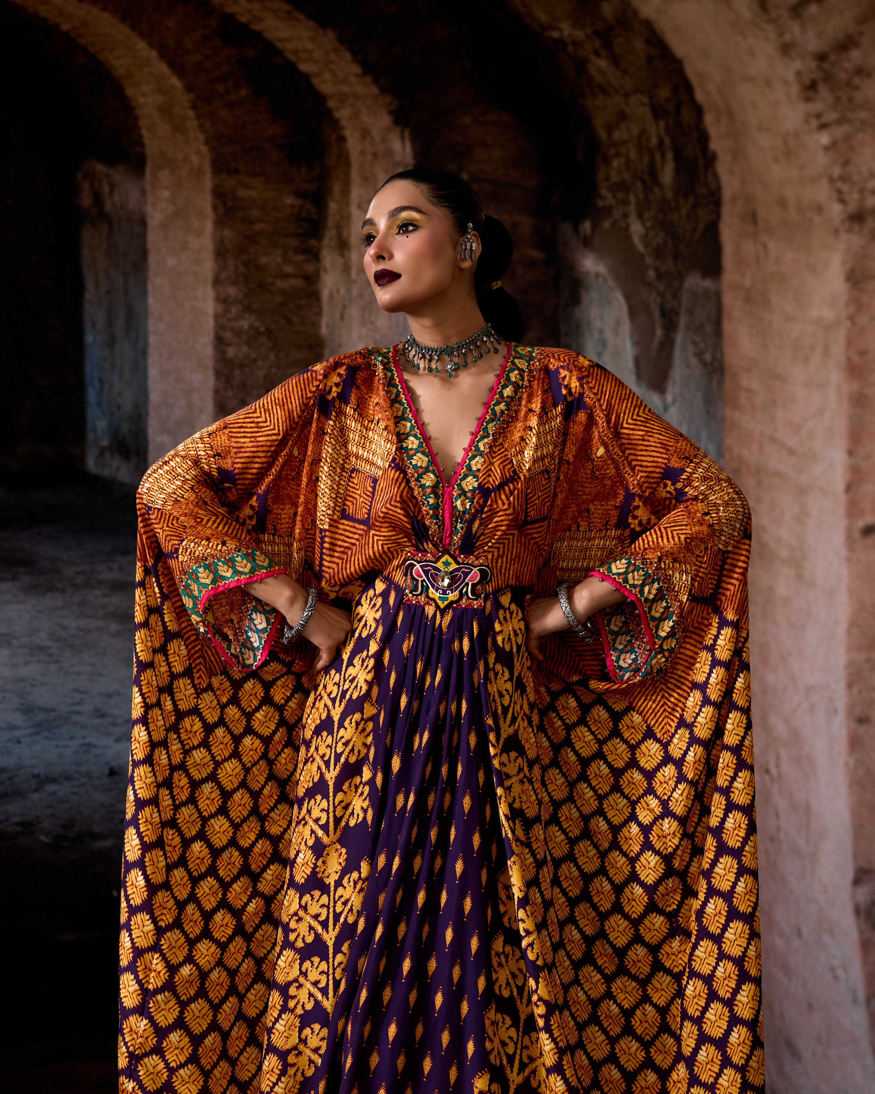 Bethari : Imama - Purple/Gold