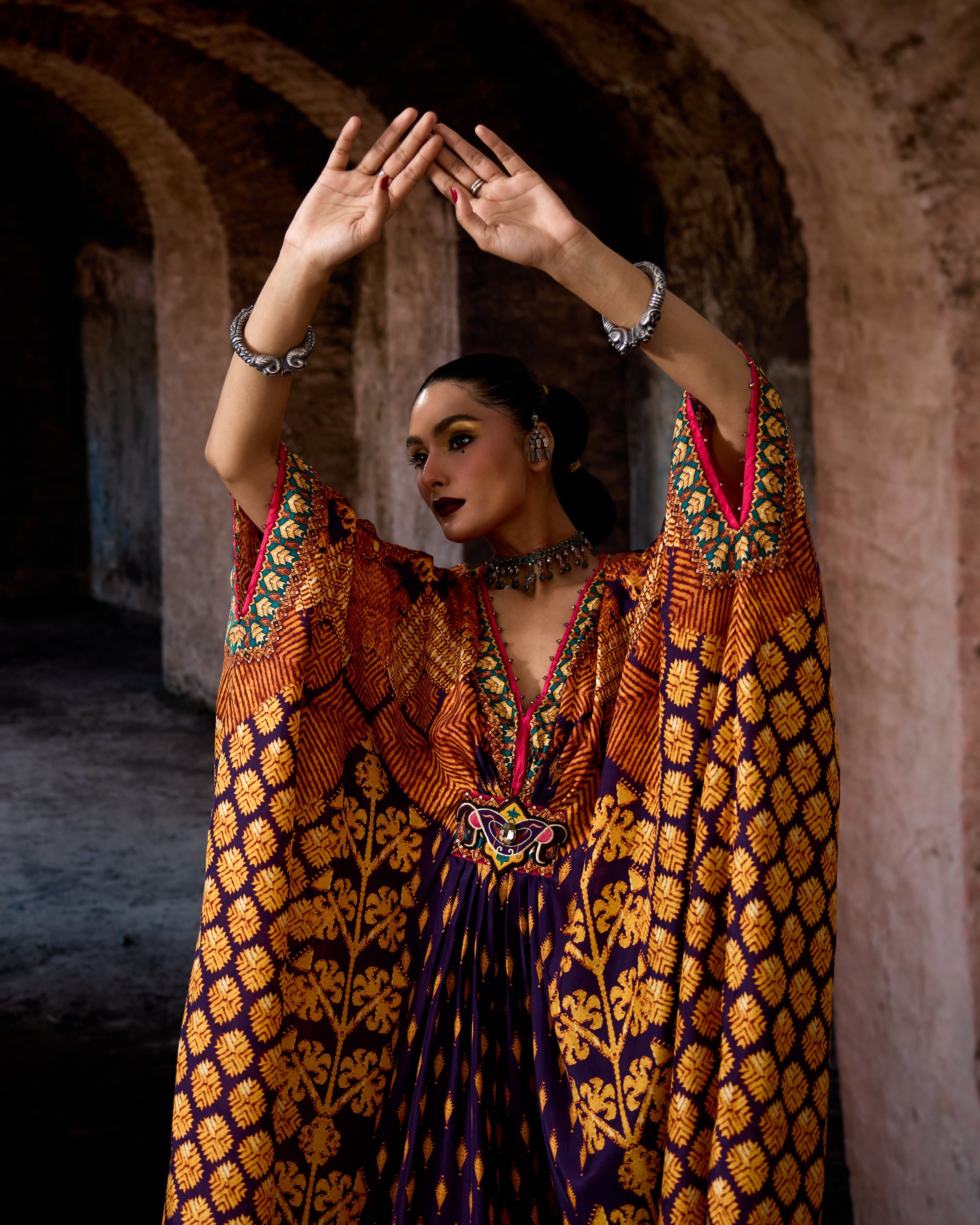 Bethari : Imama - Purple/Gold