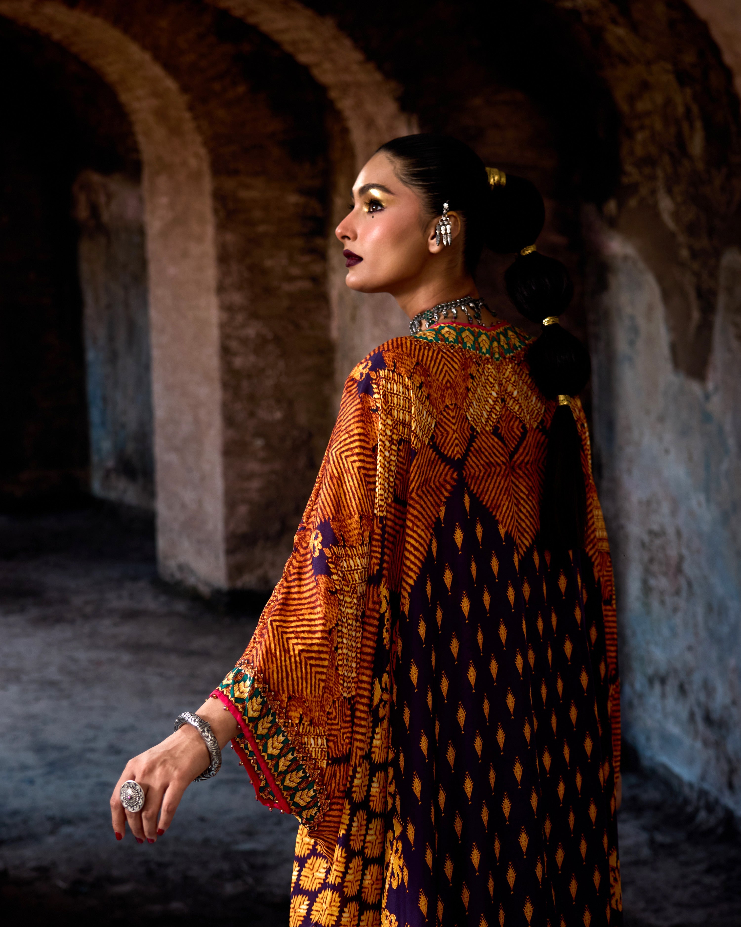 Bethari : Imama - Purple/Gold