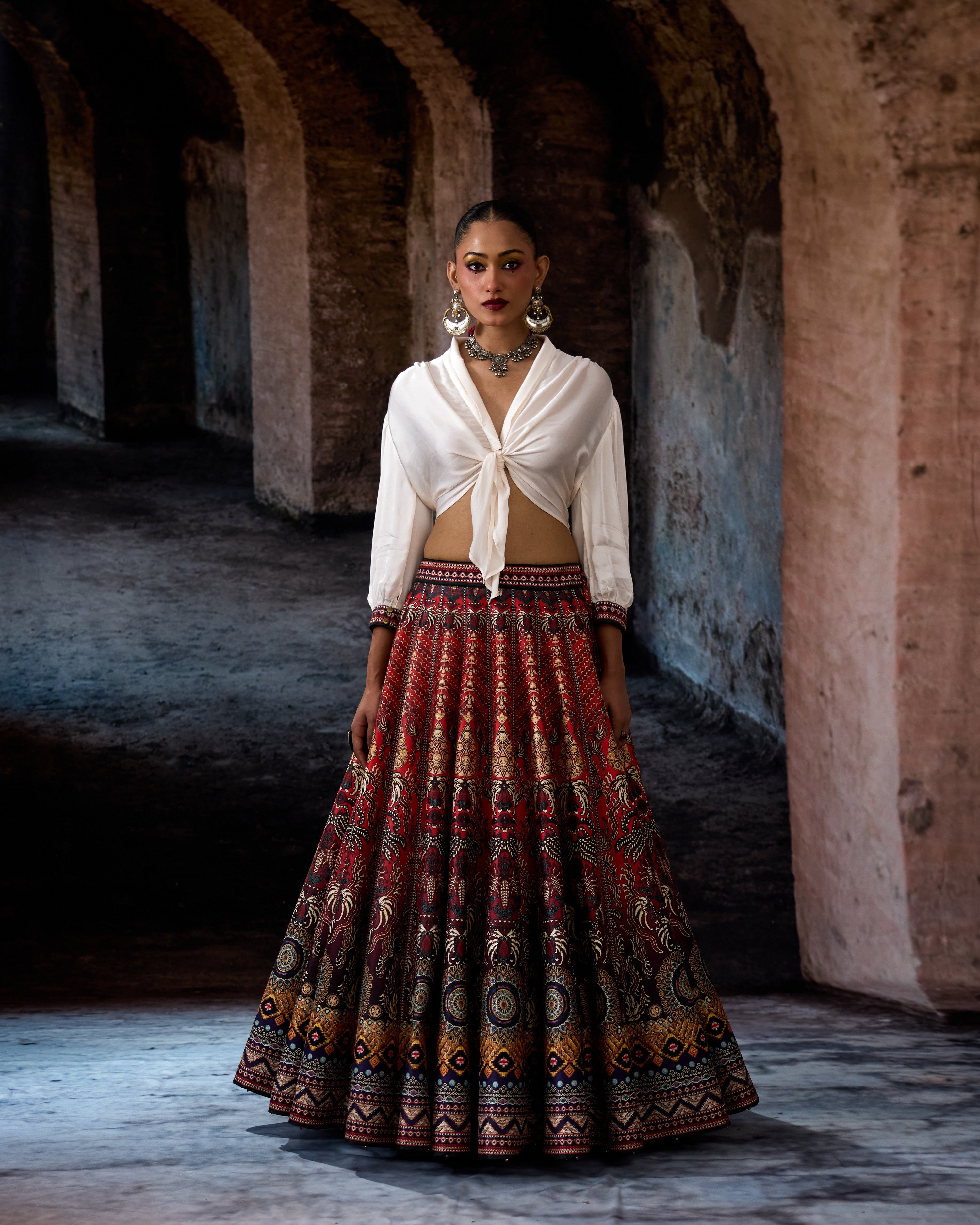 Bethari : Rubali/Leela - Red