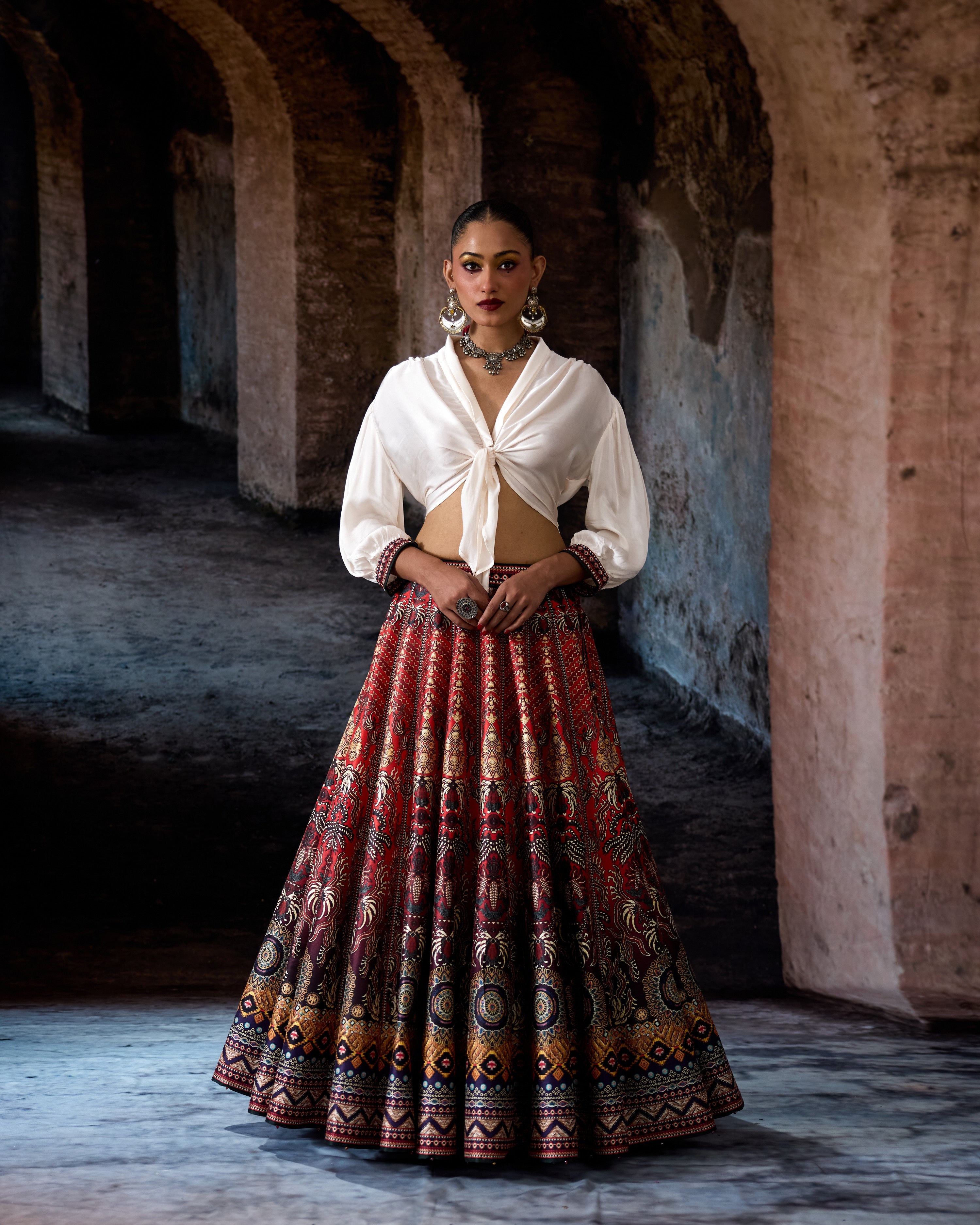 Bethari : Rubali/Leela - Red