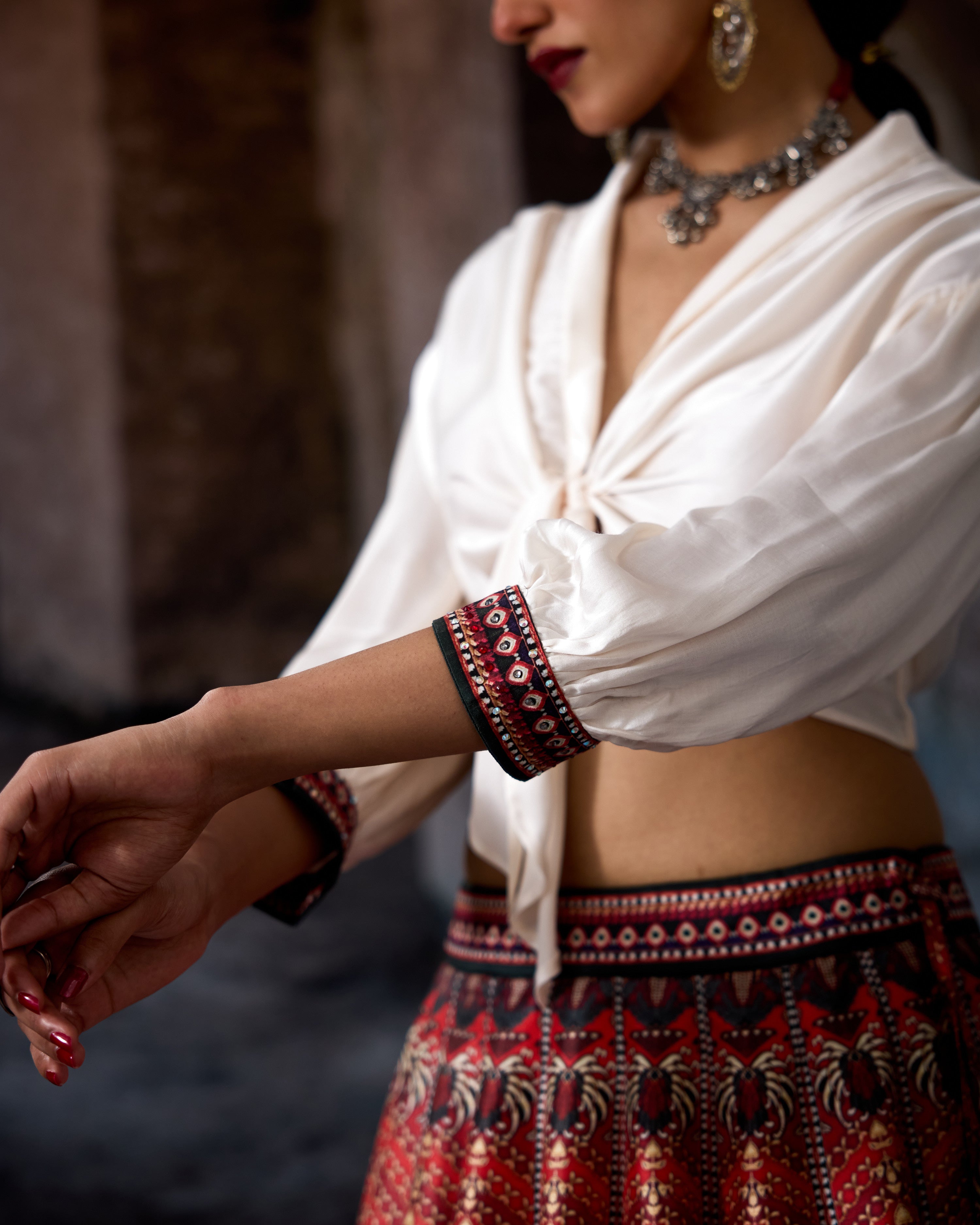 Bethari : Rubali/Leela - Red