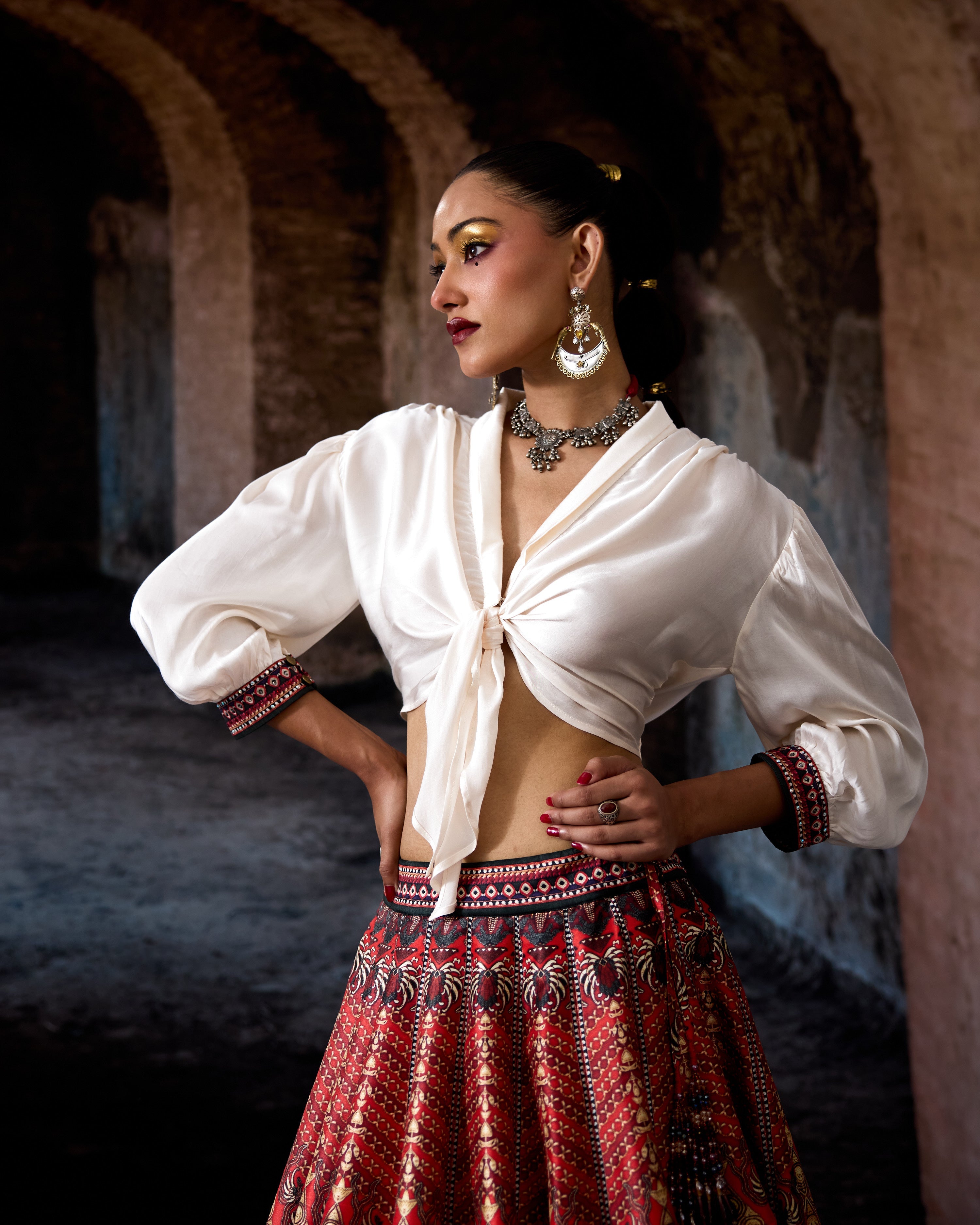 Bethari : Rubali/Leela - Red