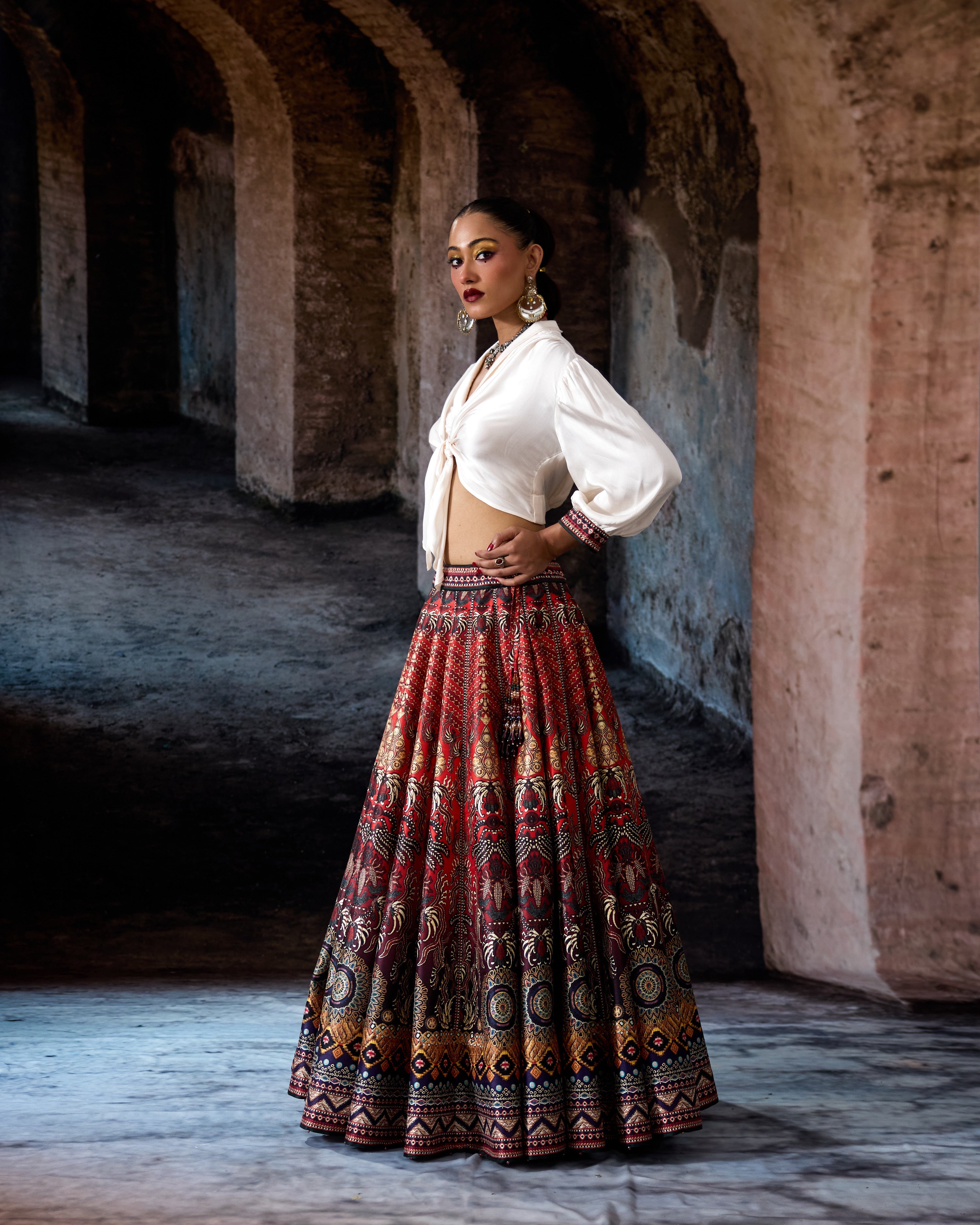 Bethari : Rubali/Leela - Red