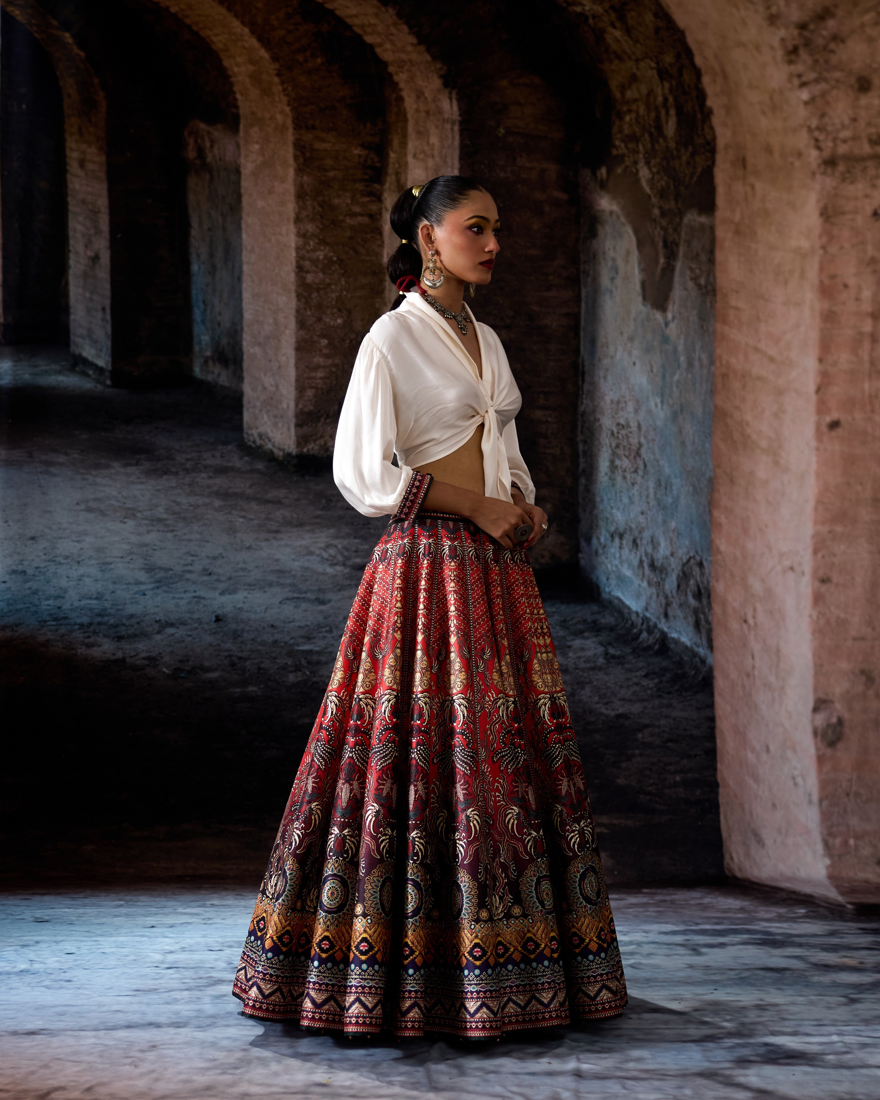 Bethari : Rubali/Leela - Red