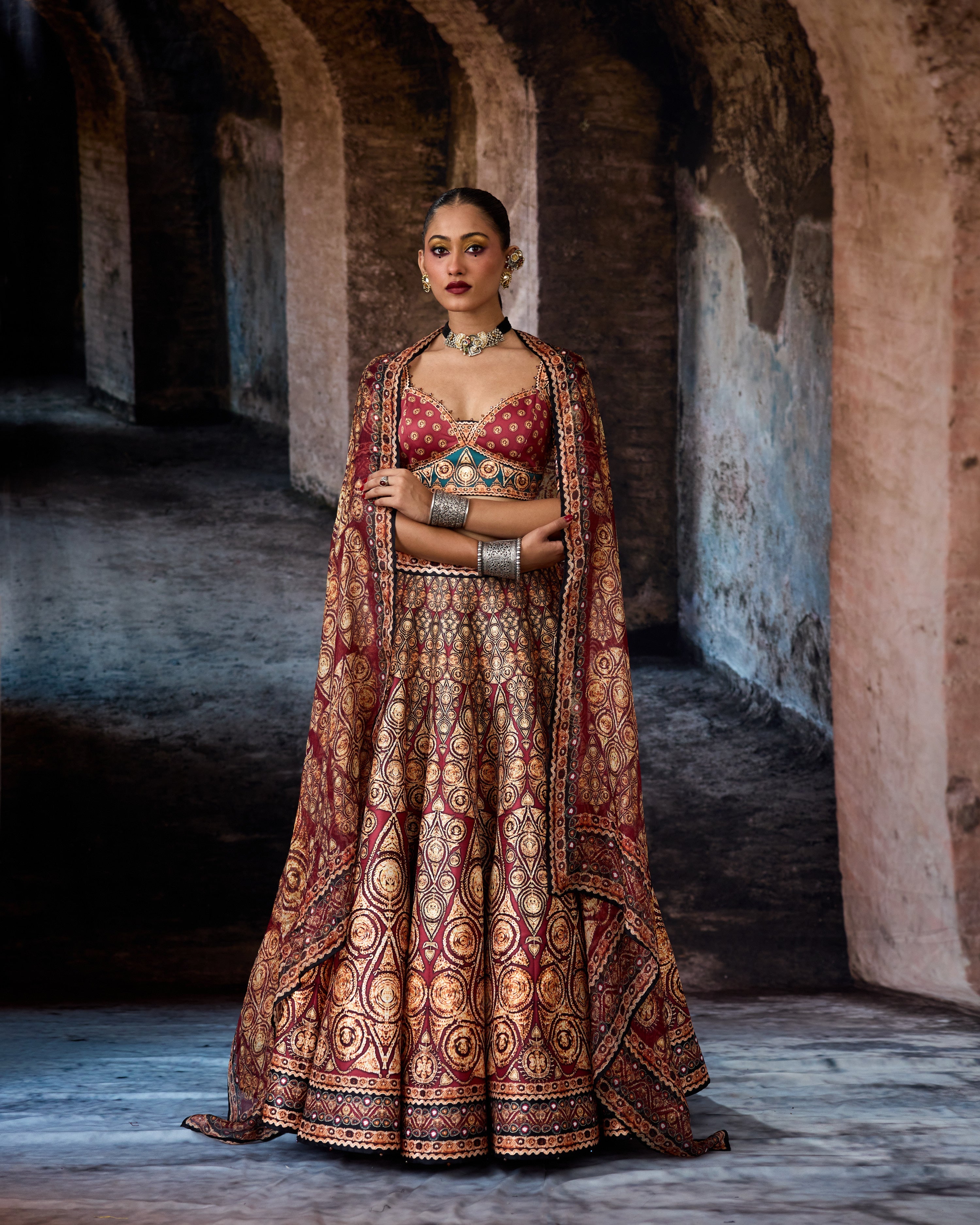 Bethari : Leela - Maroon