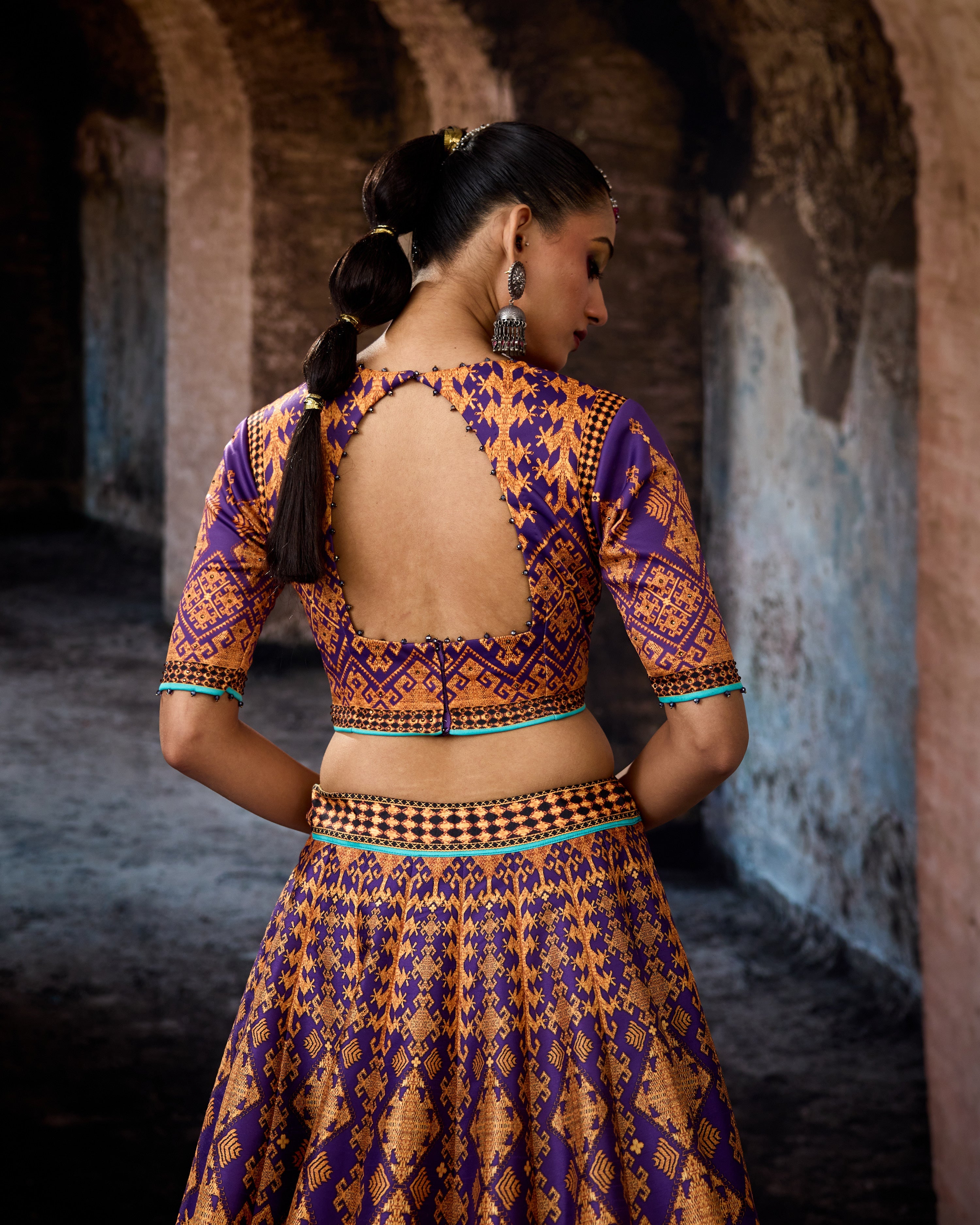 Bethari : Leela - Purple/Gold