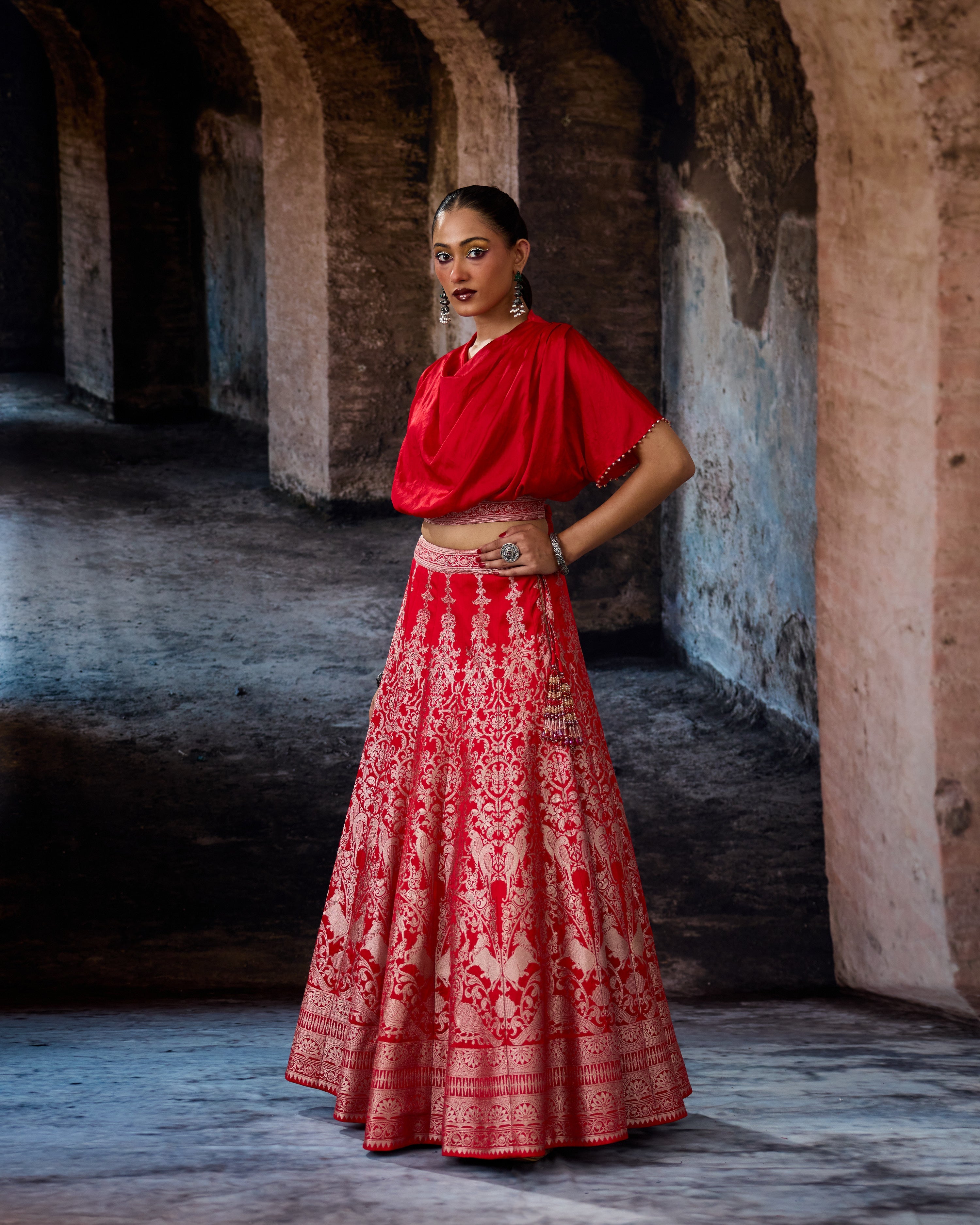 Bethari : Varsha/Leela - Red