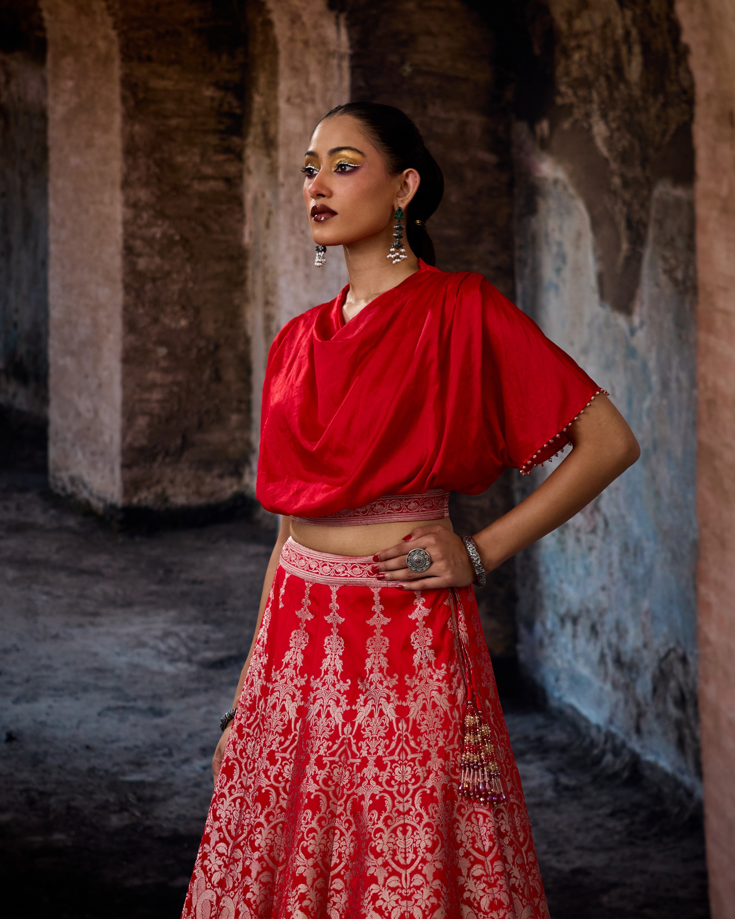 Bethari : Varsha/Leela - Red
