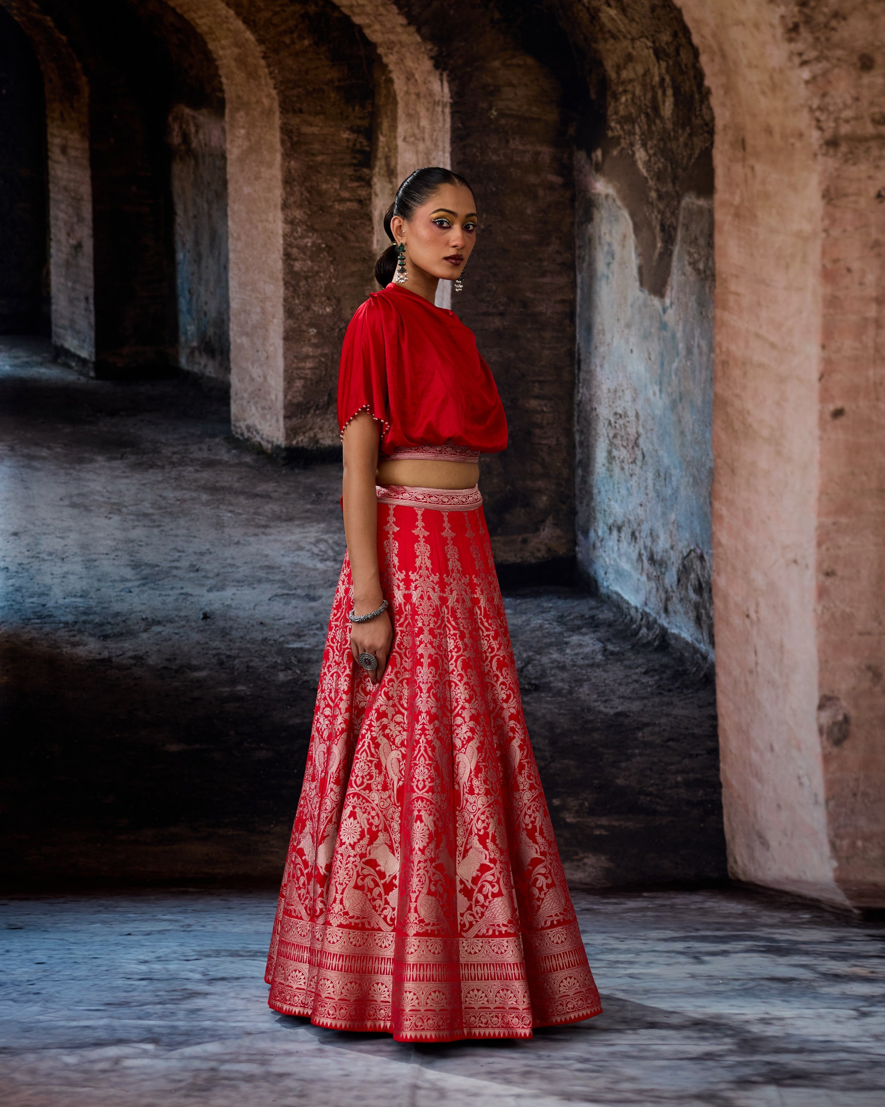 Bethari : Varsha/Leela - Red