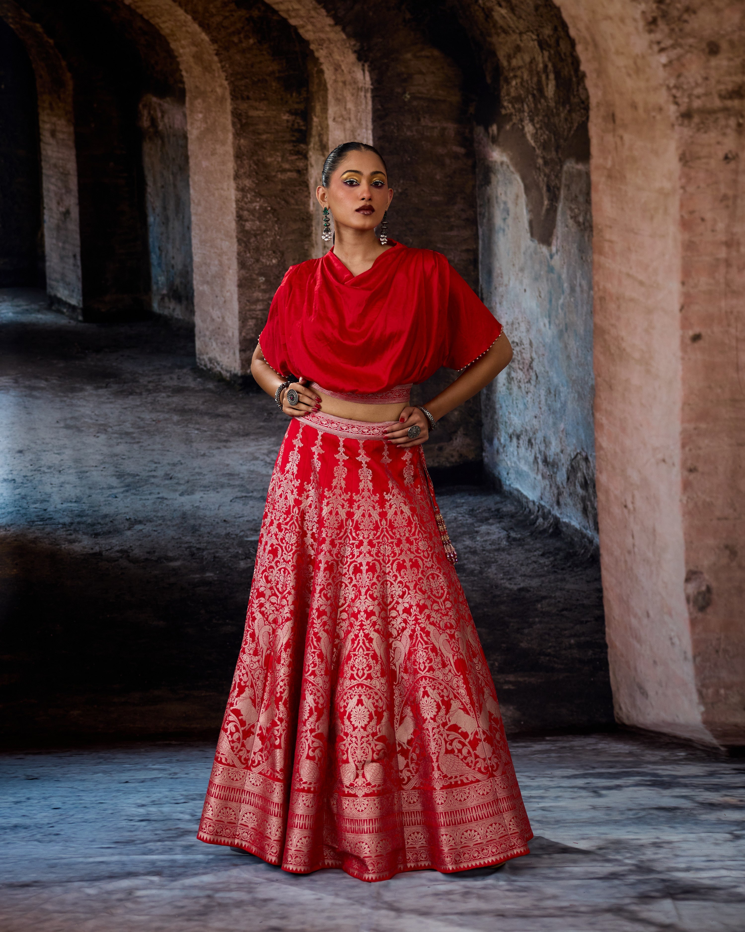 Bethari : Varsha/Leela - Red