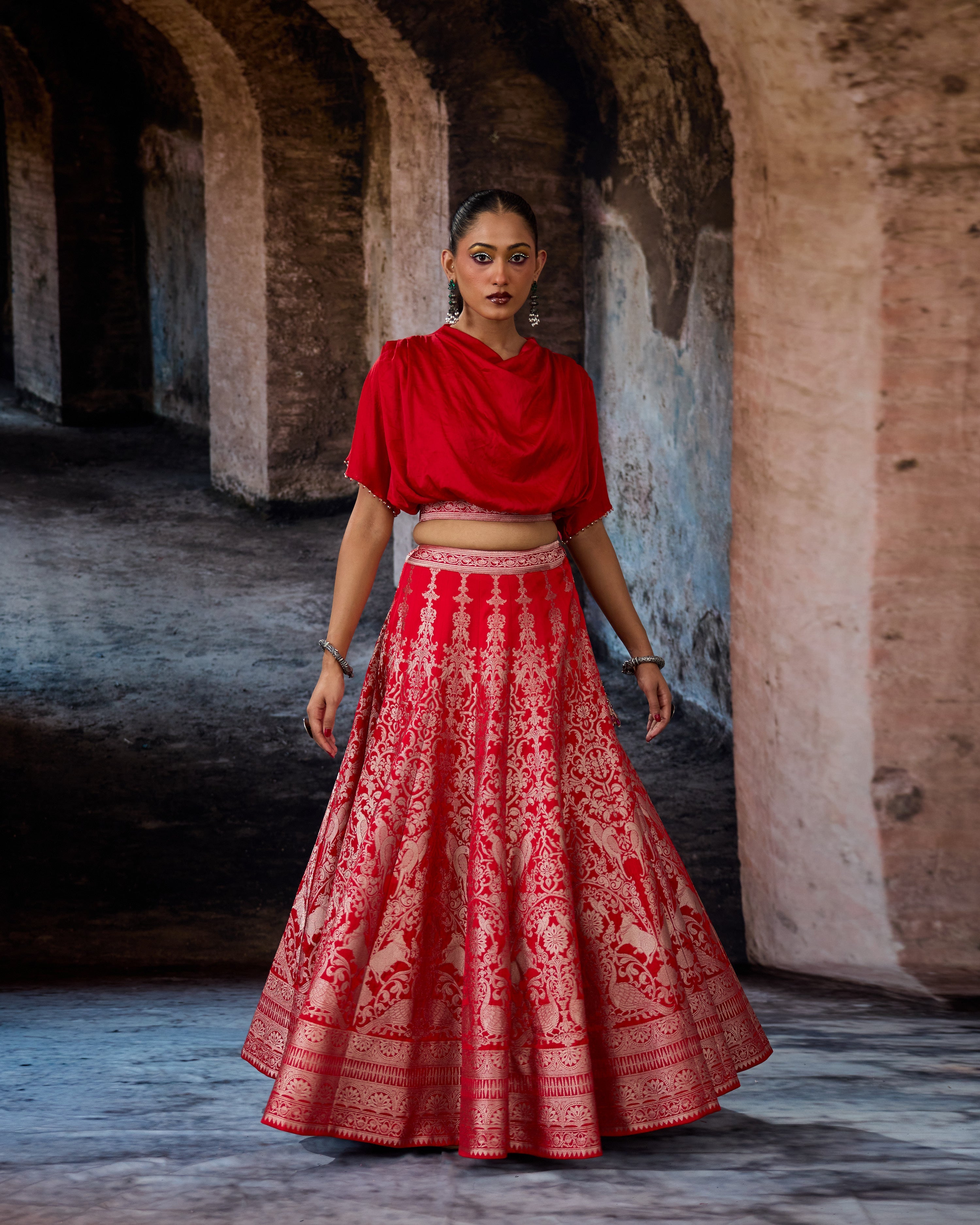 Bethari : Varsha/Leela - Red