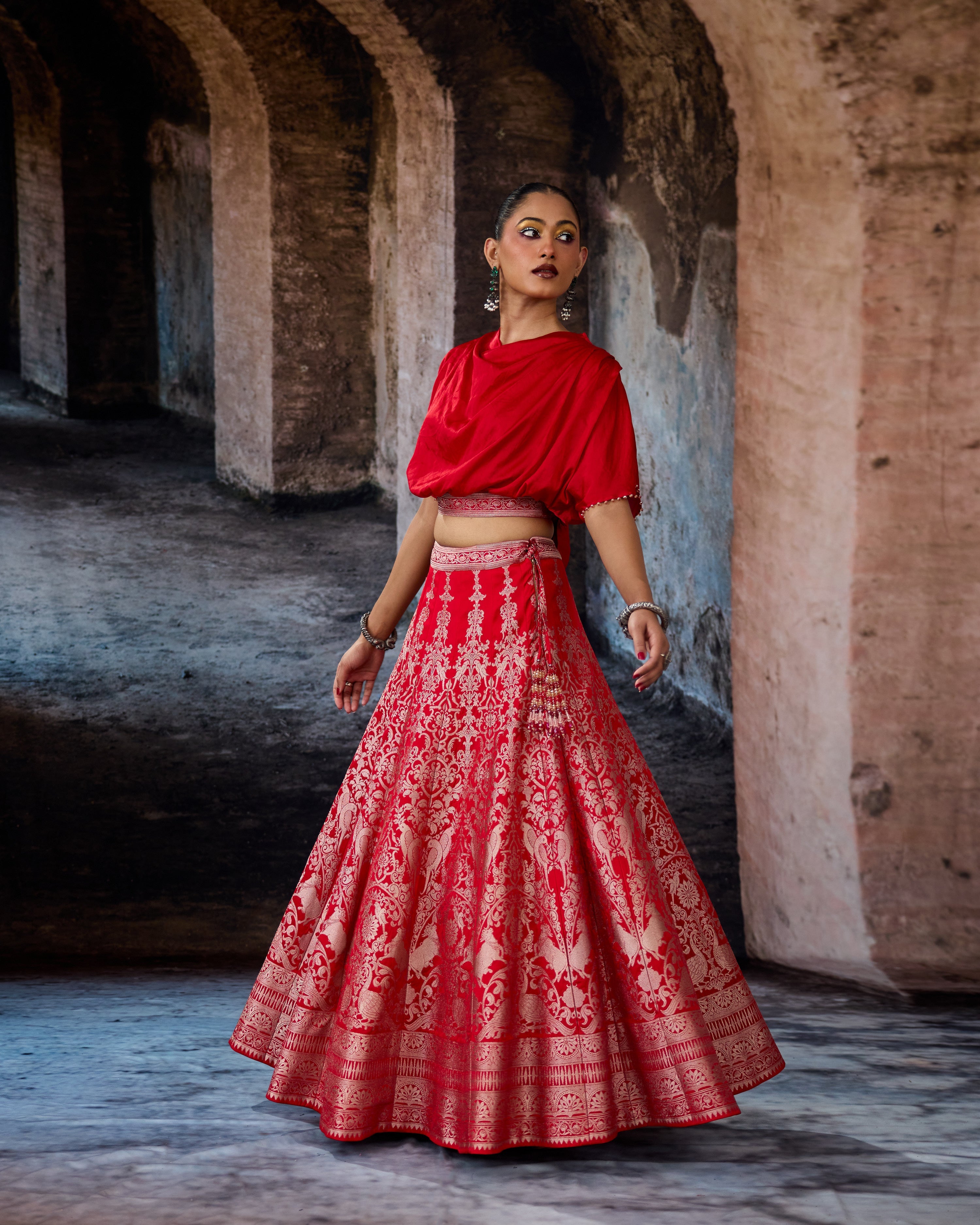 Bethari : Varsha/Leela - Red