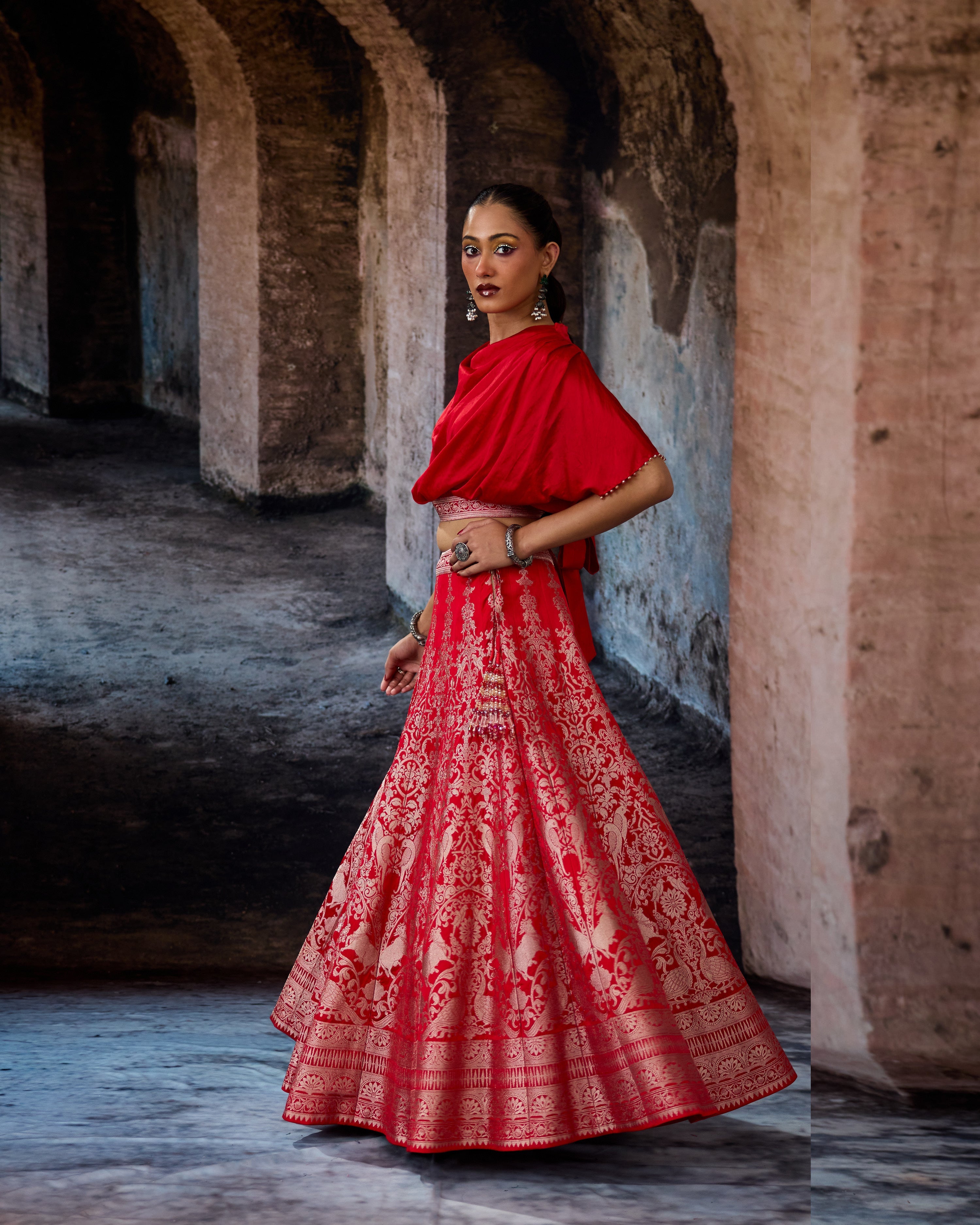 Bethari : Varsha/Leela - Red