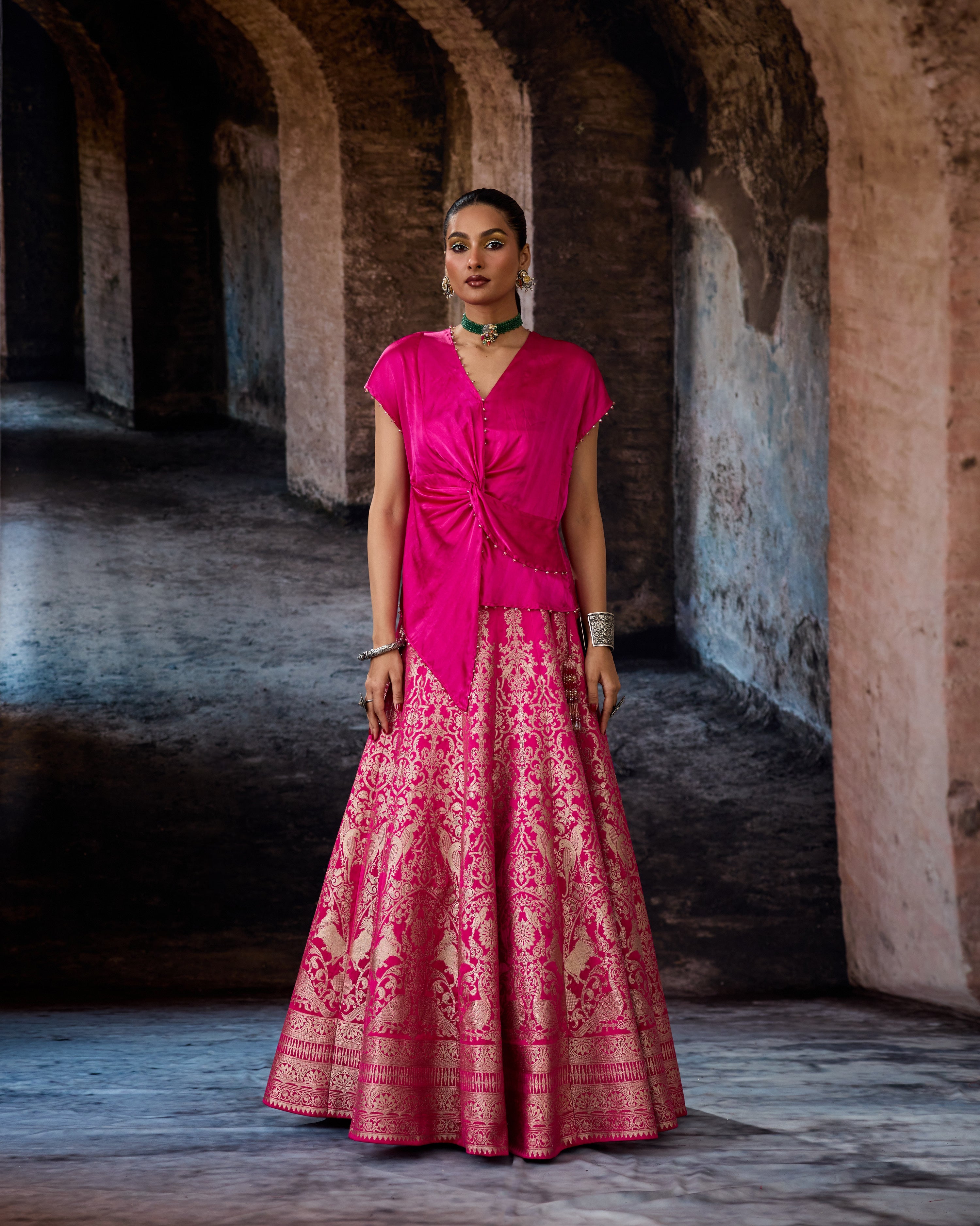 Bethari : Diksha/Leela - Fuchsia