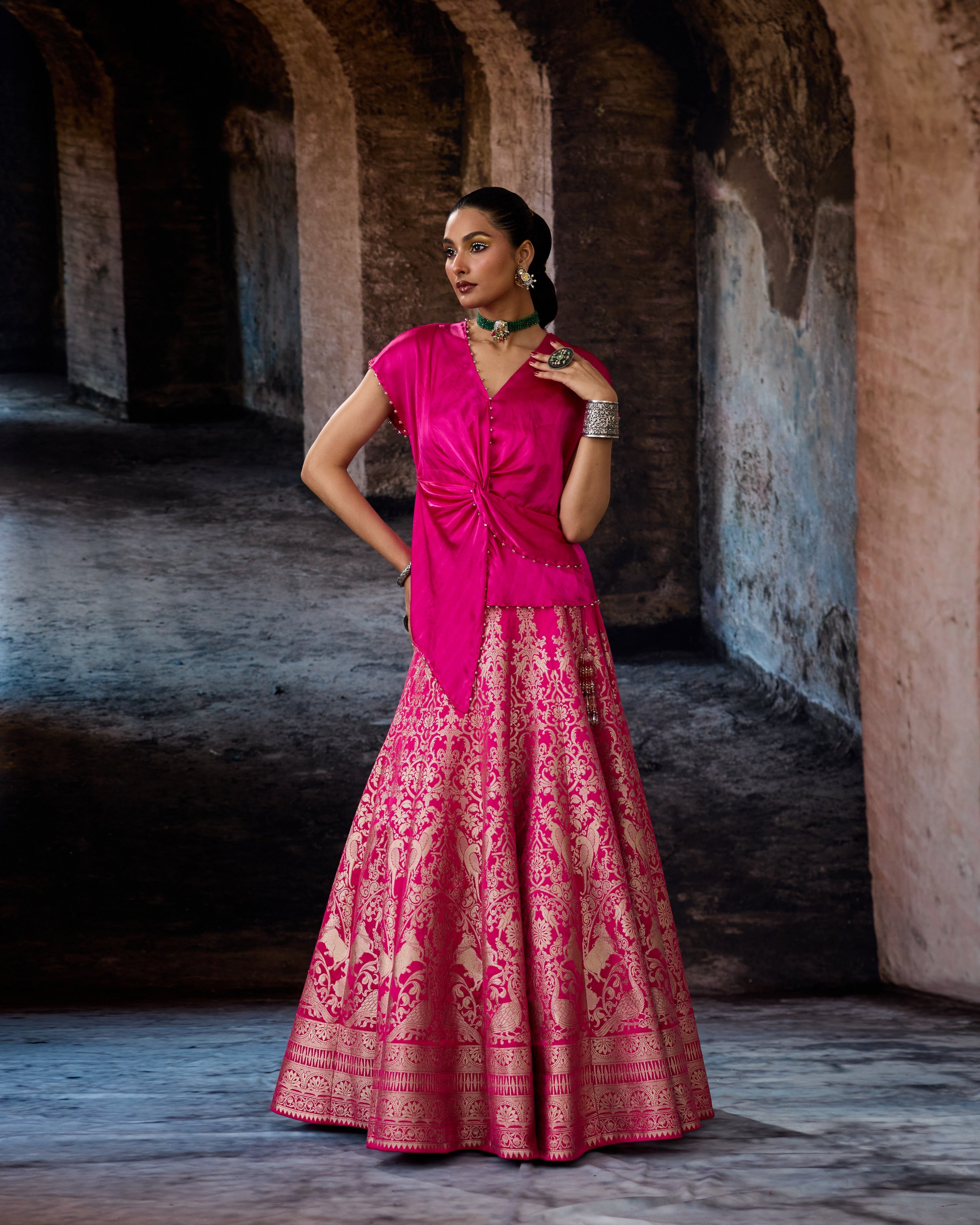 Bethari : Diksha/Leela - Fuchsia
