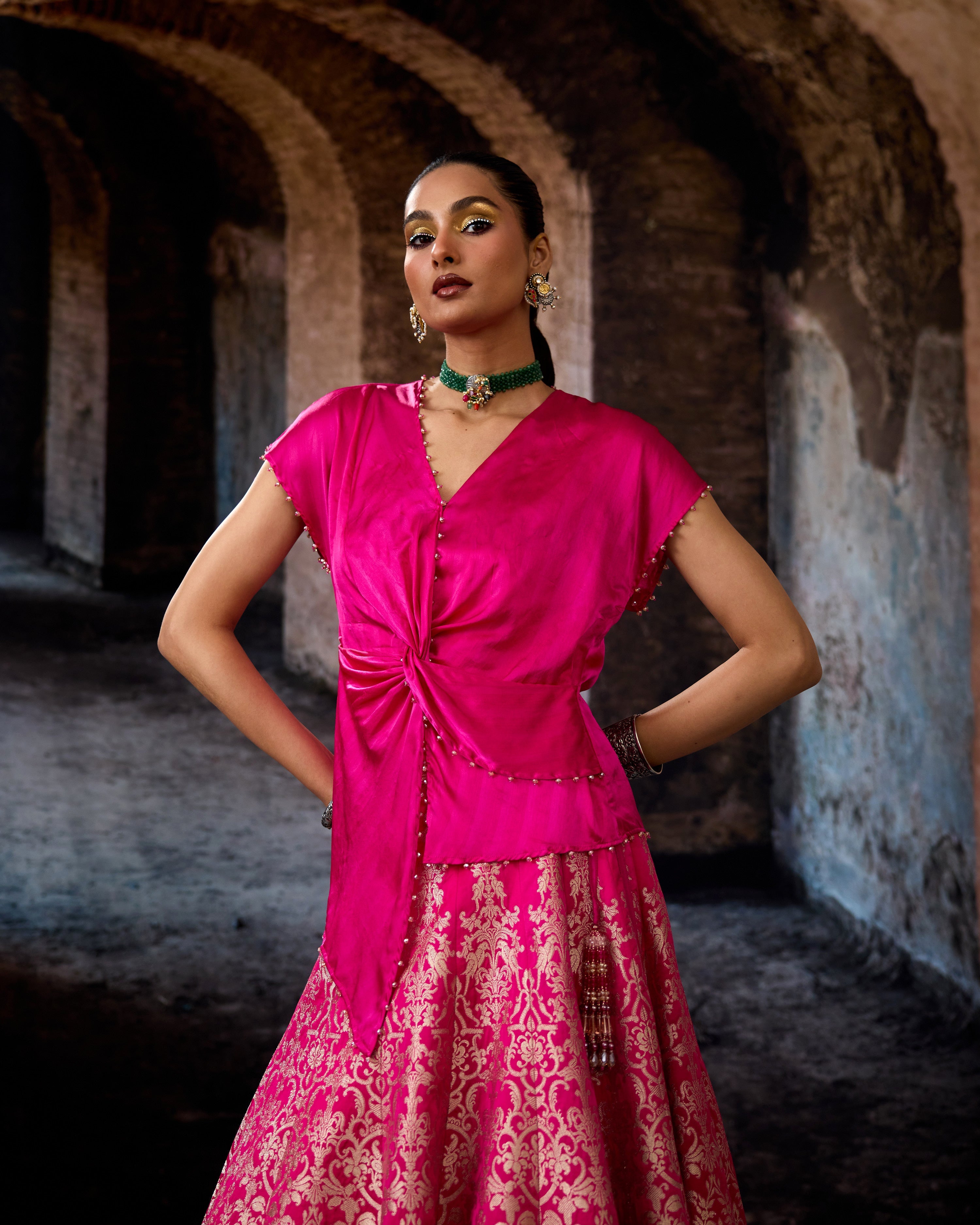 Bethari : Diksha/Leela - Fuchsia