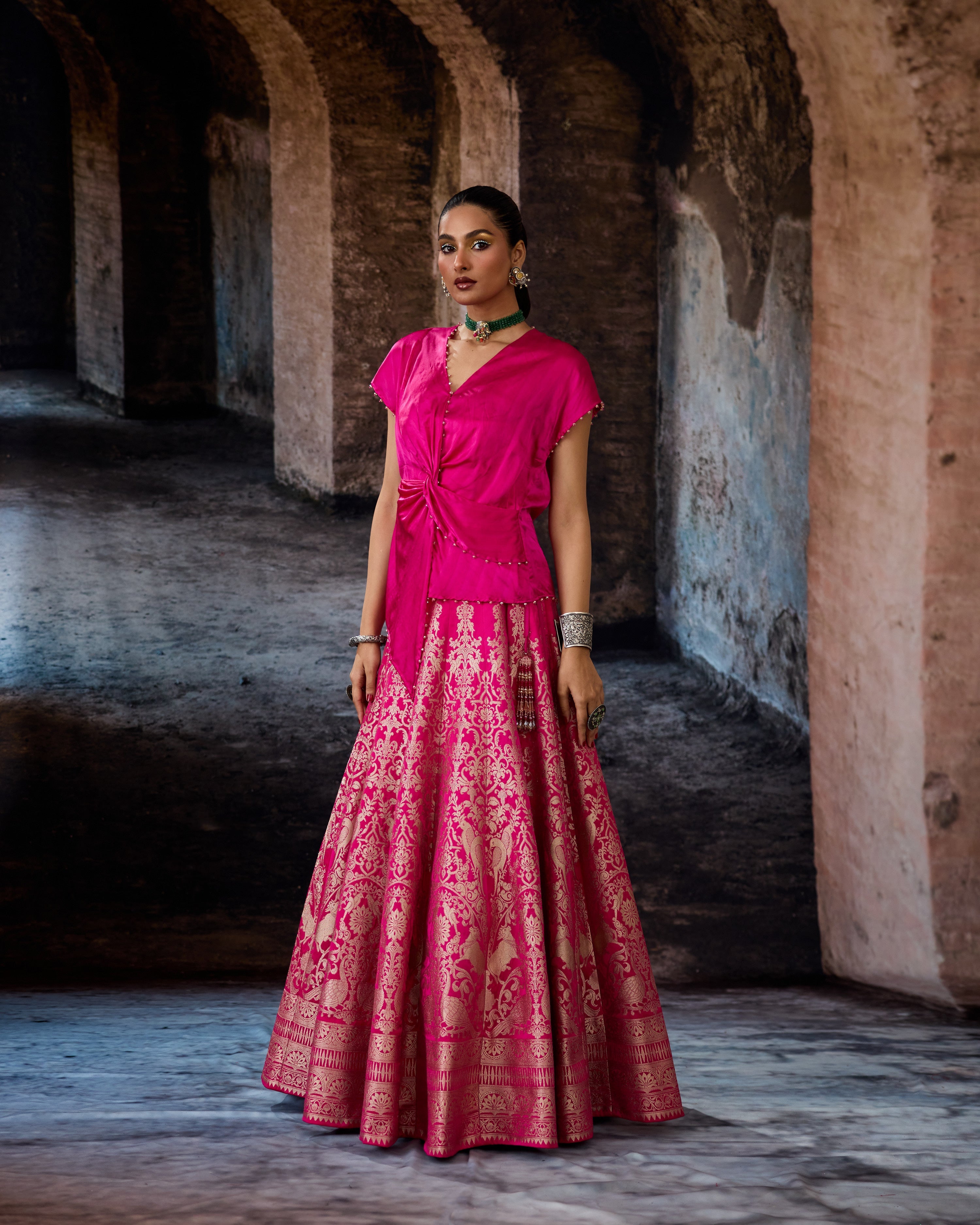 Bethari : Diksha/Leela - Fuchsia
