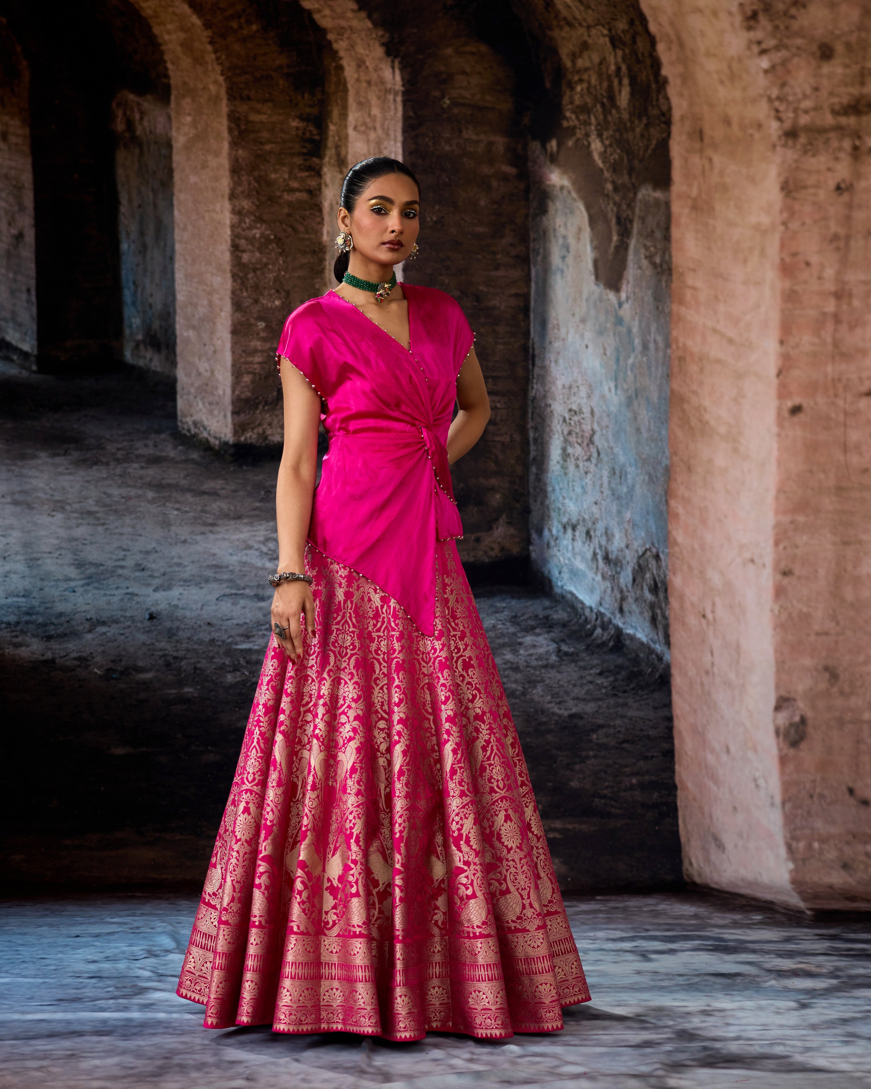 Bethari : Diksha/Leela - Fuchsia