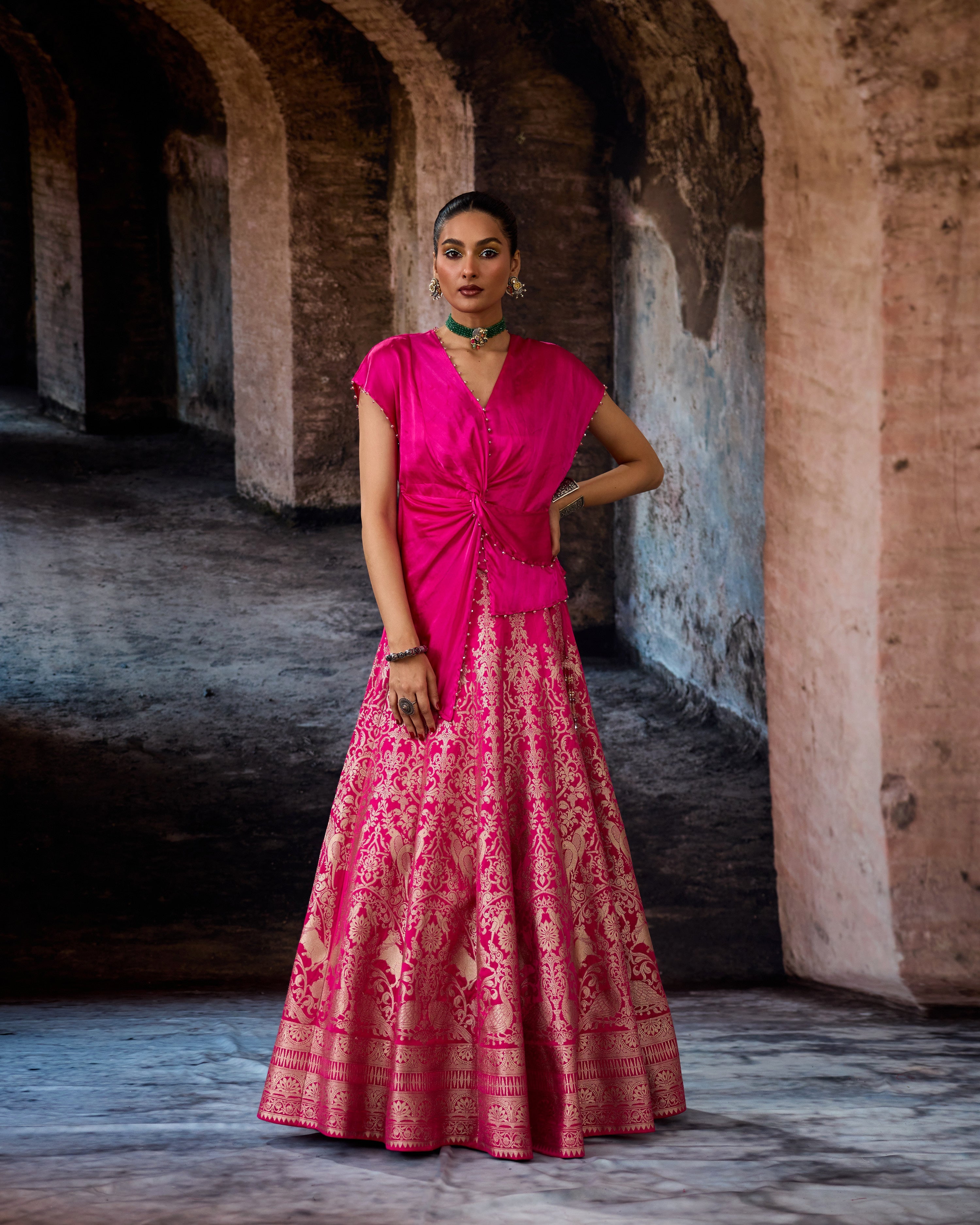 Bethari : Diksha/Leela - Fuchsia