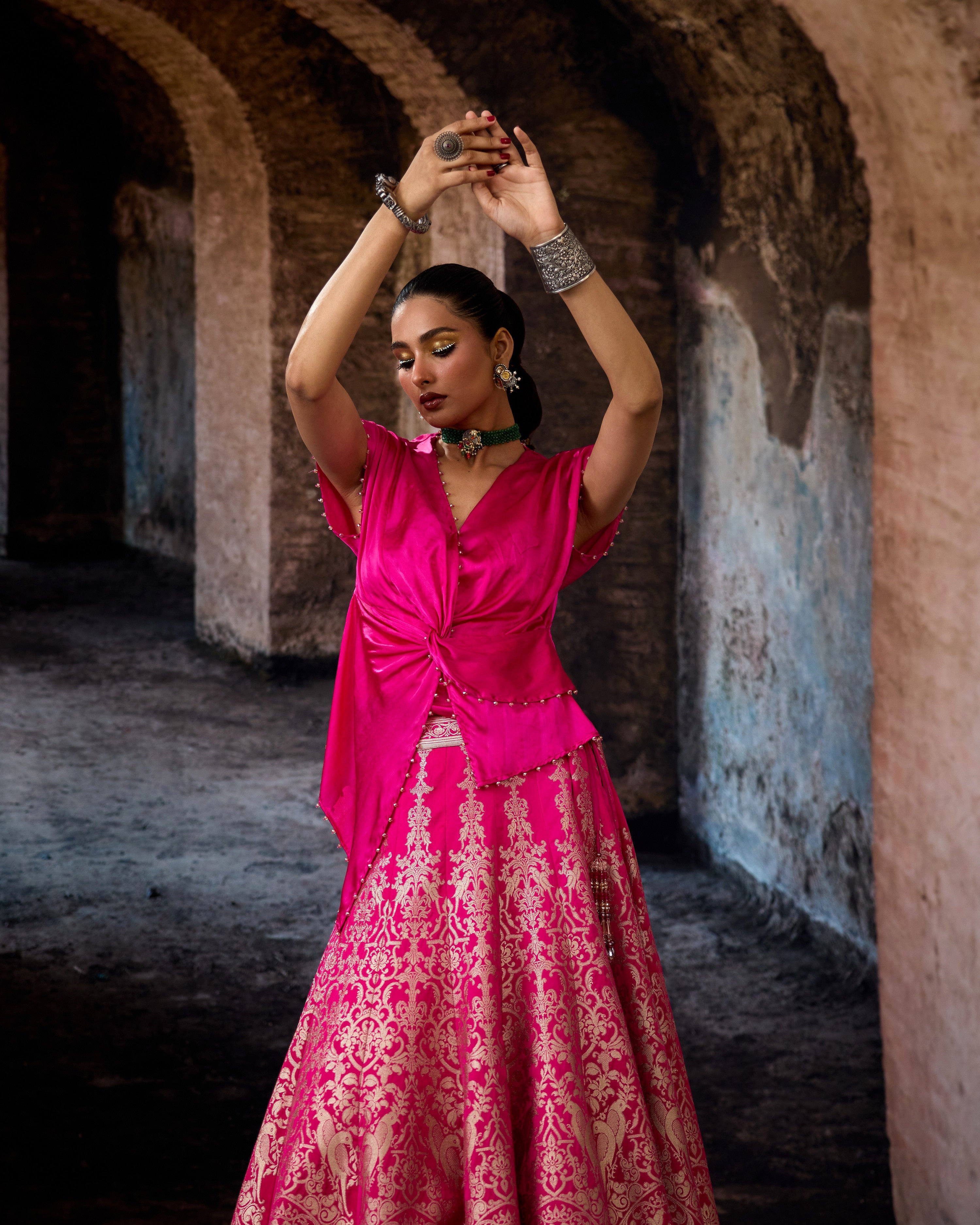Bethari : Diksha/Leela - Fuchsia