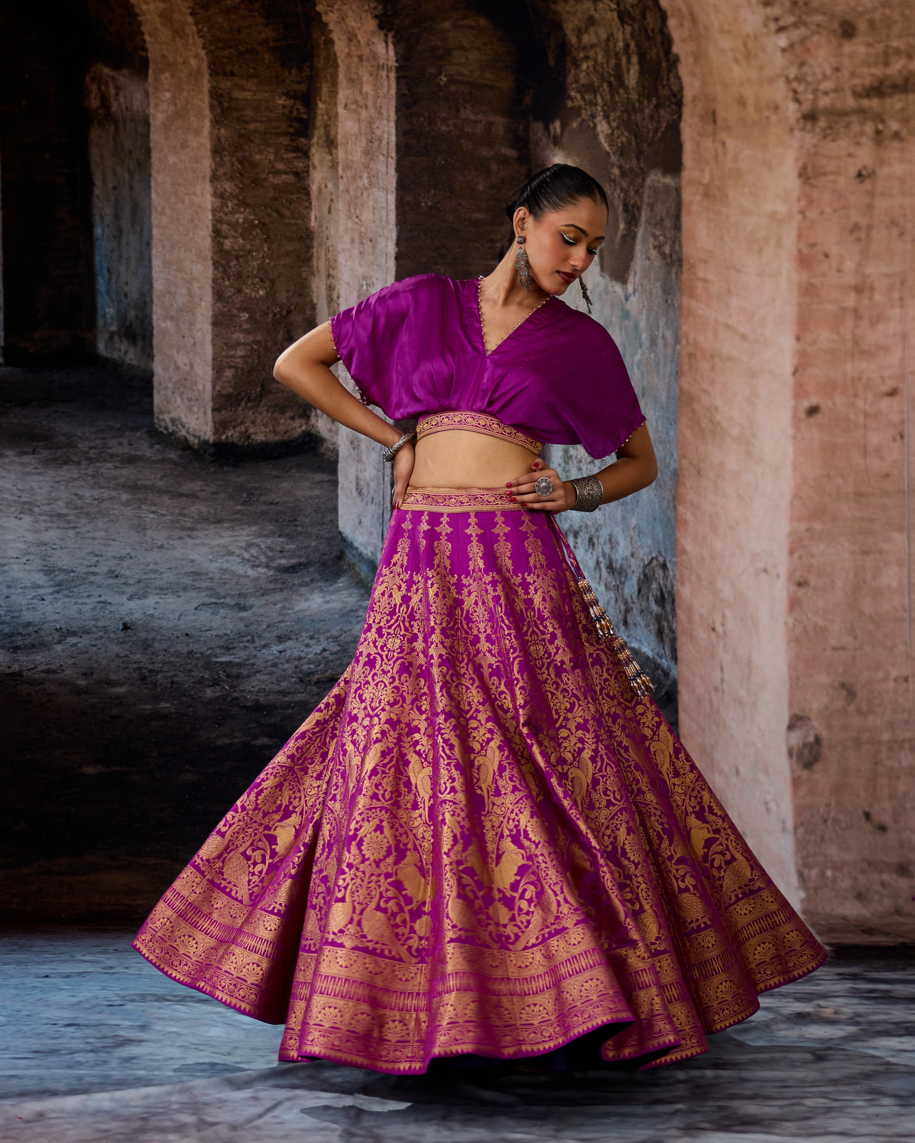 Bethari : Neerja/Leela - Violet