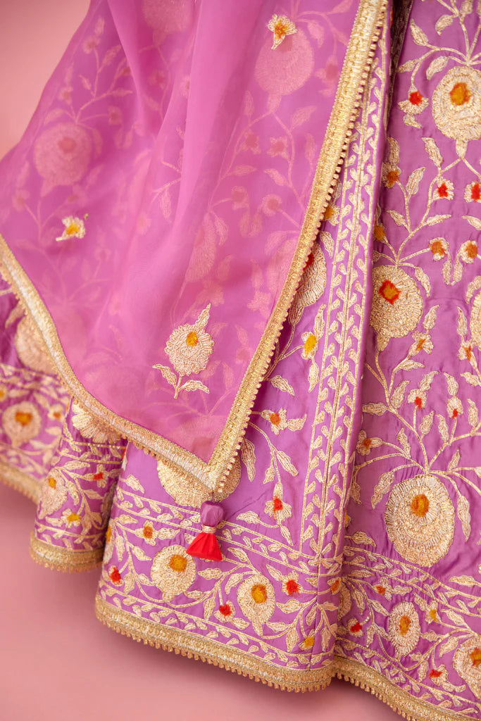 Orchid Lavender Lehenga Set