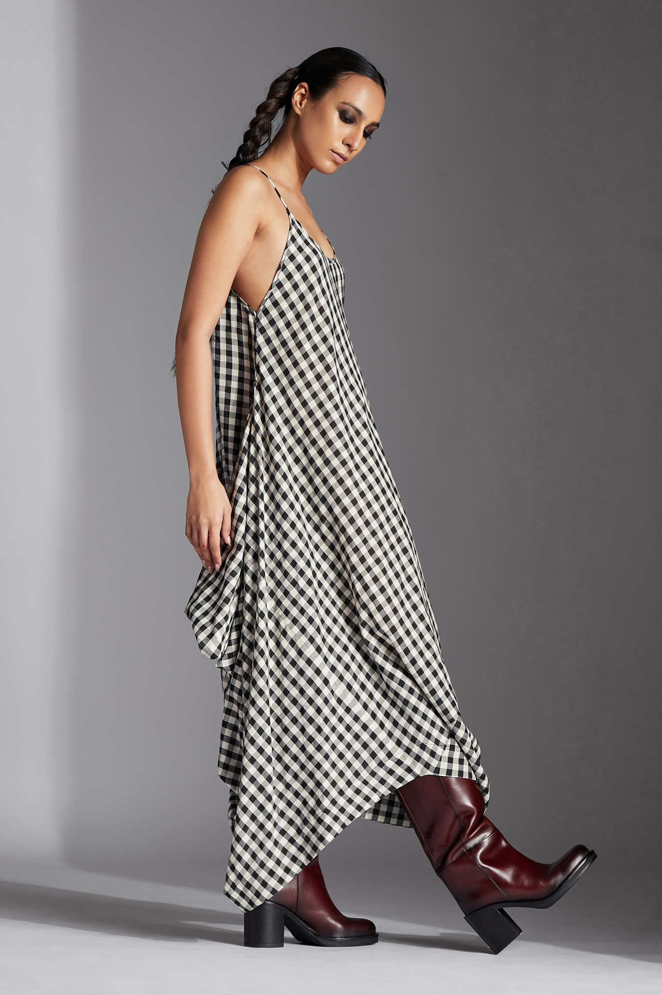 Tove Dress in Handwoven Mul