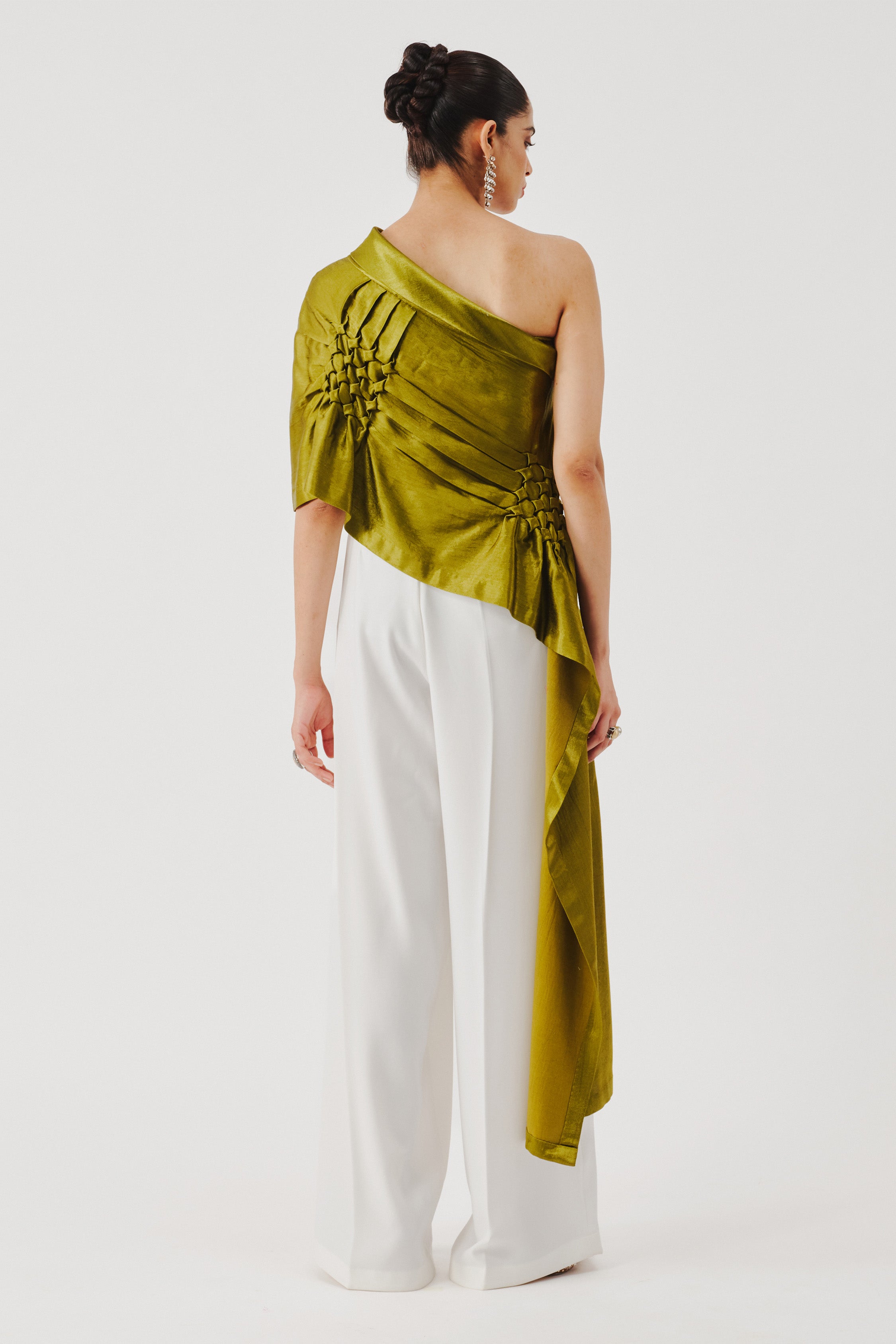 Pisa Top in Olive Green