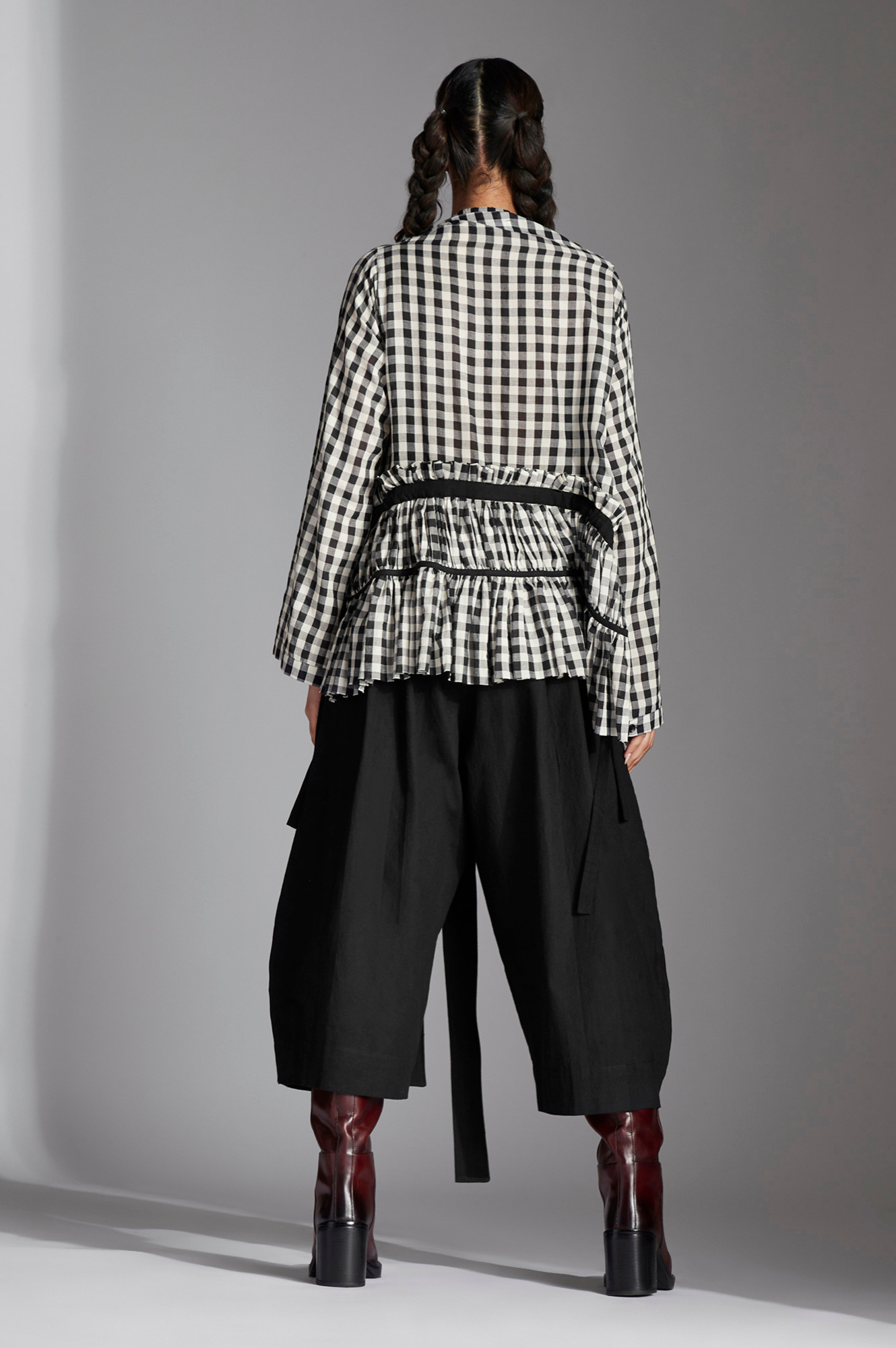 Miro Top in Handwoven Mul