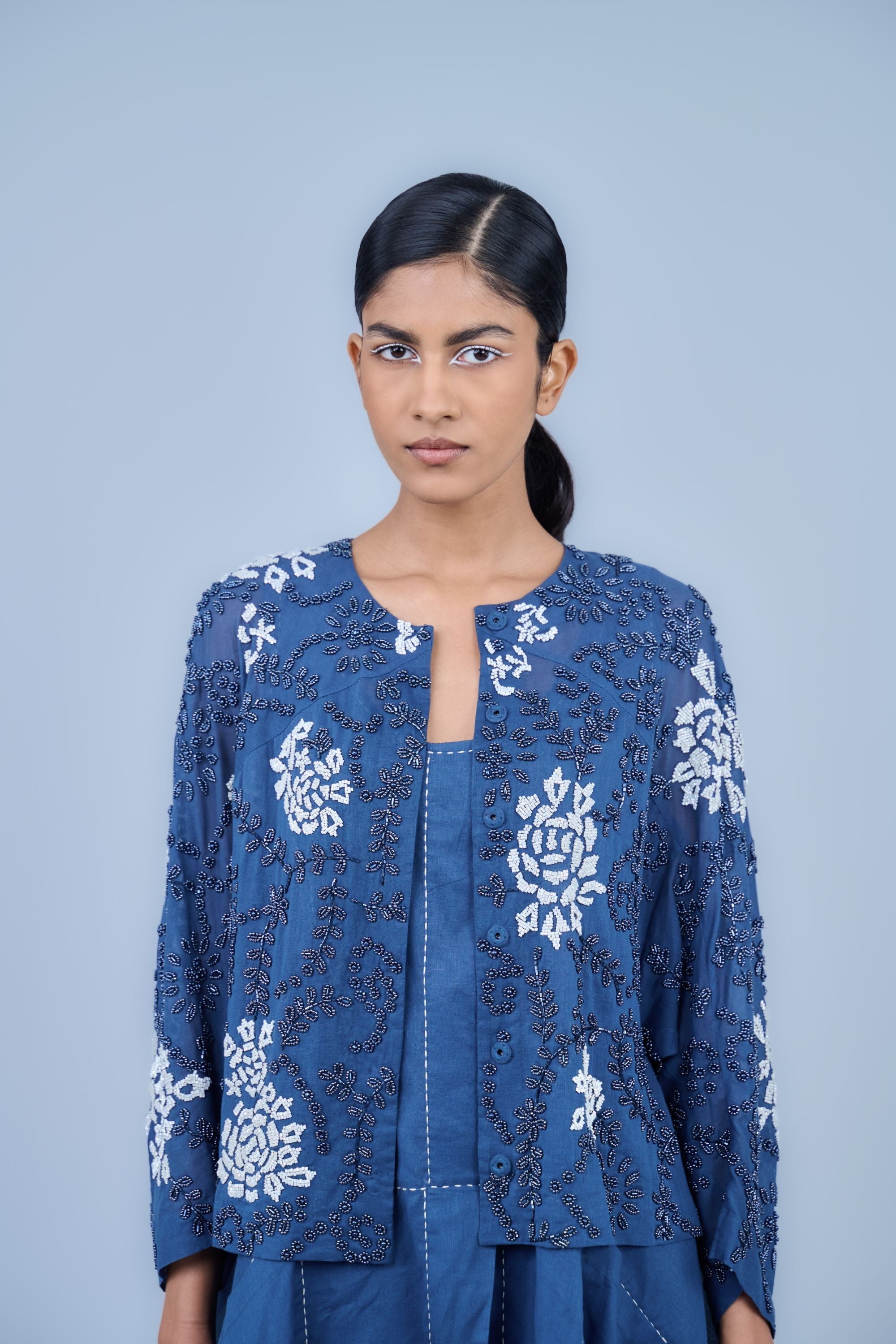 Space Handloom Cotton Tank