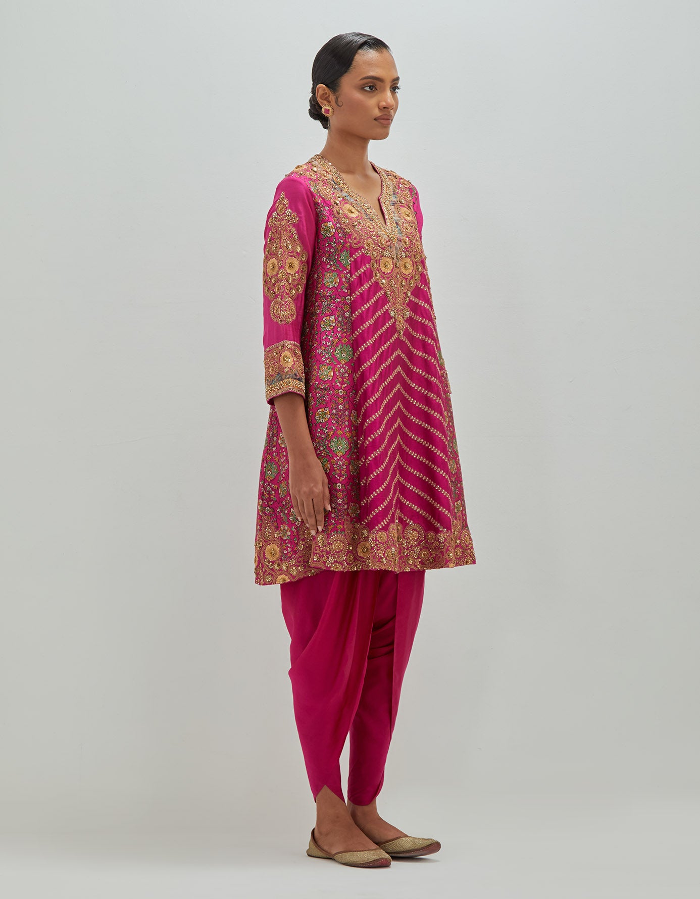Festive Pret  Dhoti Set