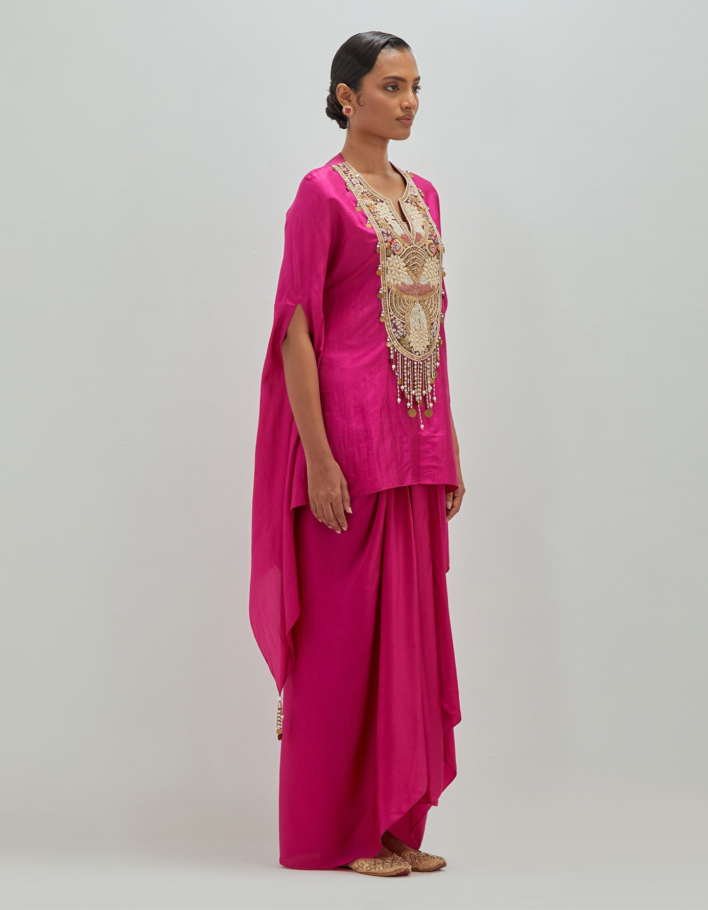 festive pret dhoti set