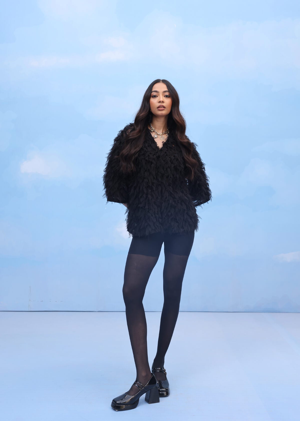 Tulle Crispfold Bloom