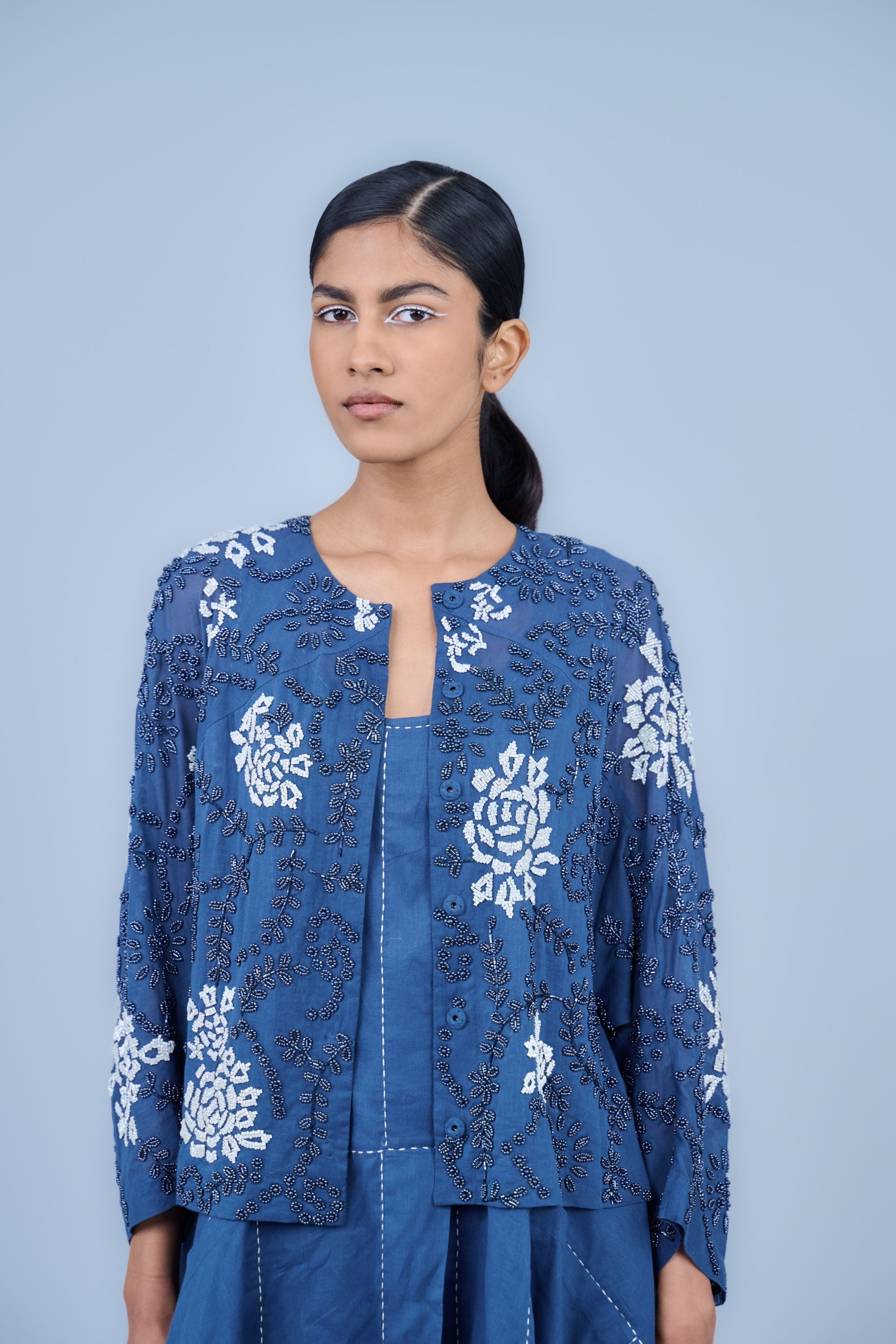 Space Ec Silk Organza Sharara