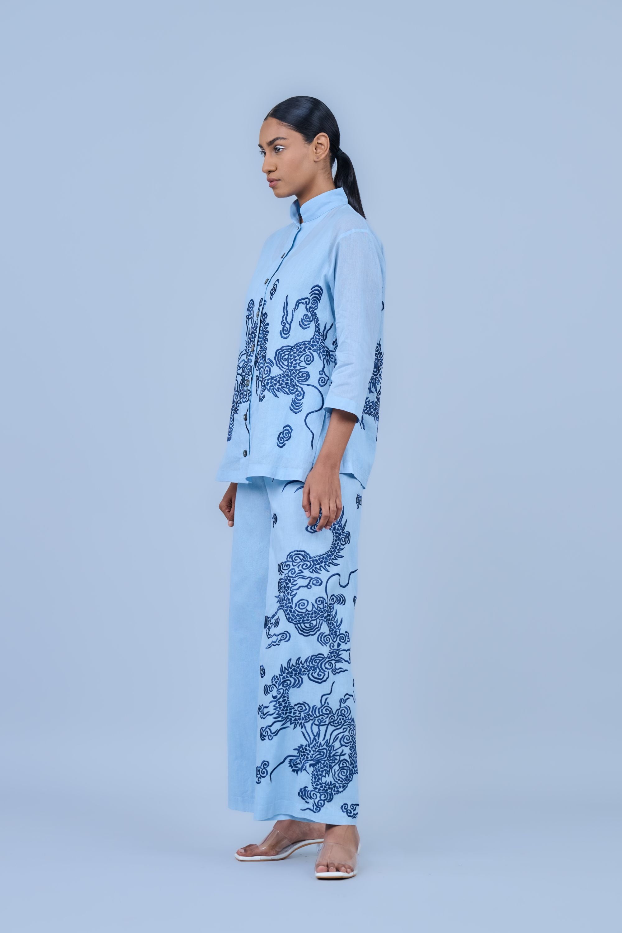 Ice Spc Handloom Cotton Top