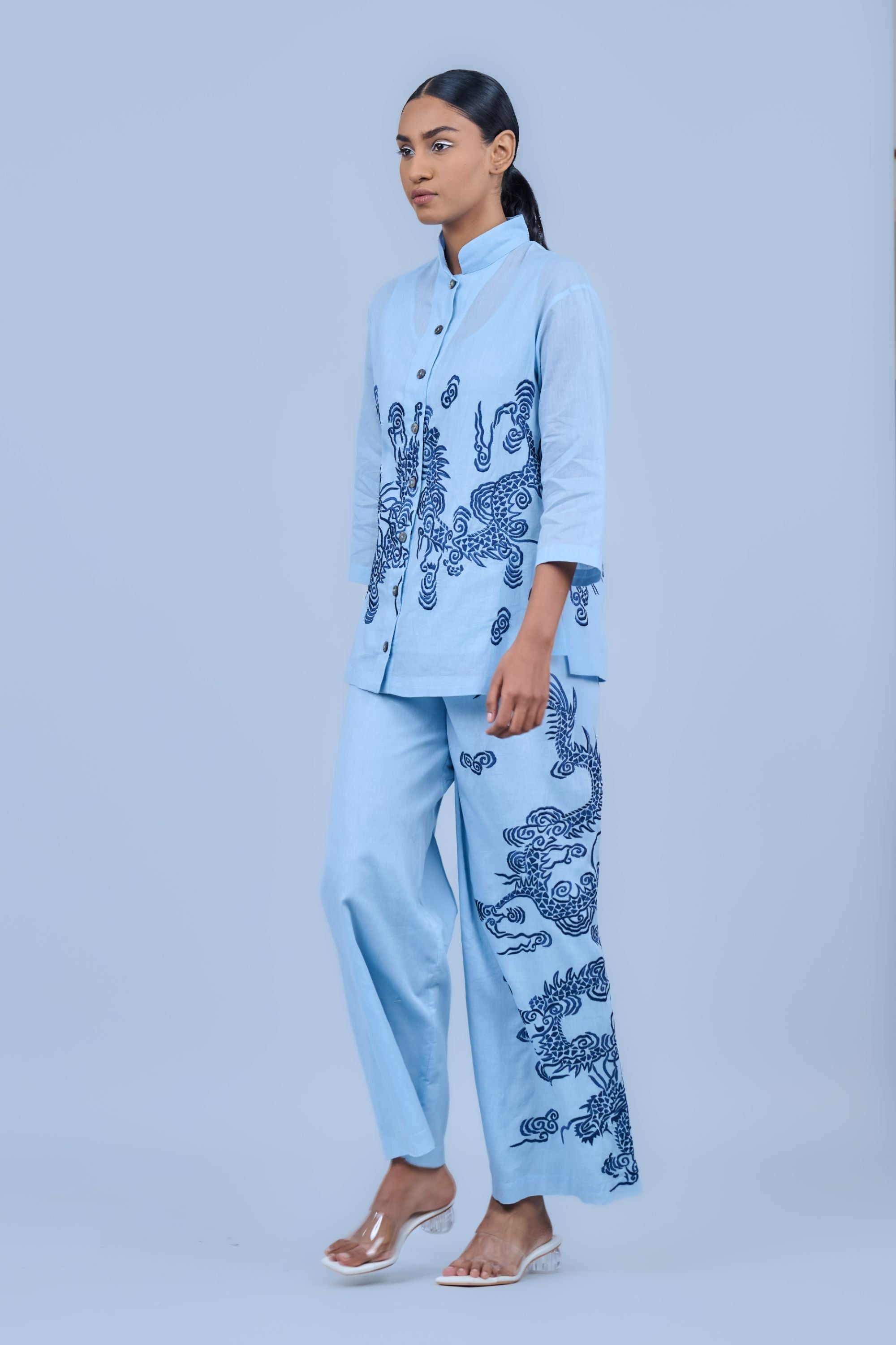 Ice Spc Handloom Cotton Top
