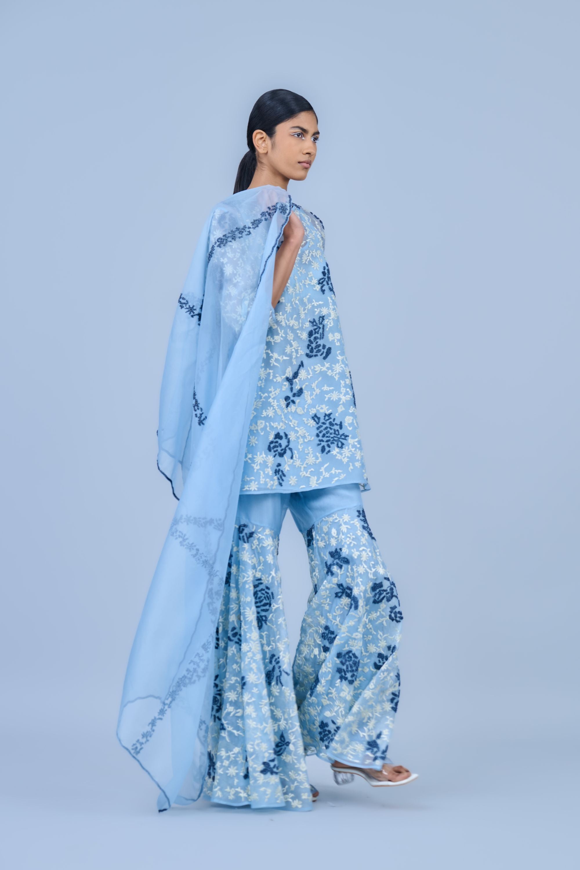 Ice Ec Spc Silk Organza Top