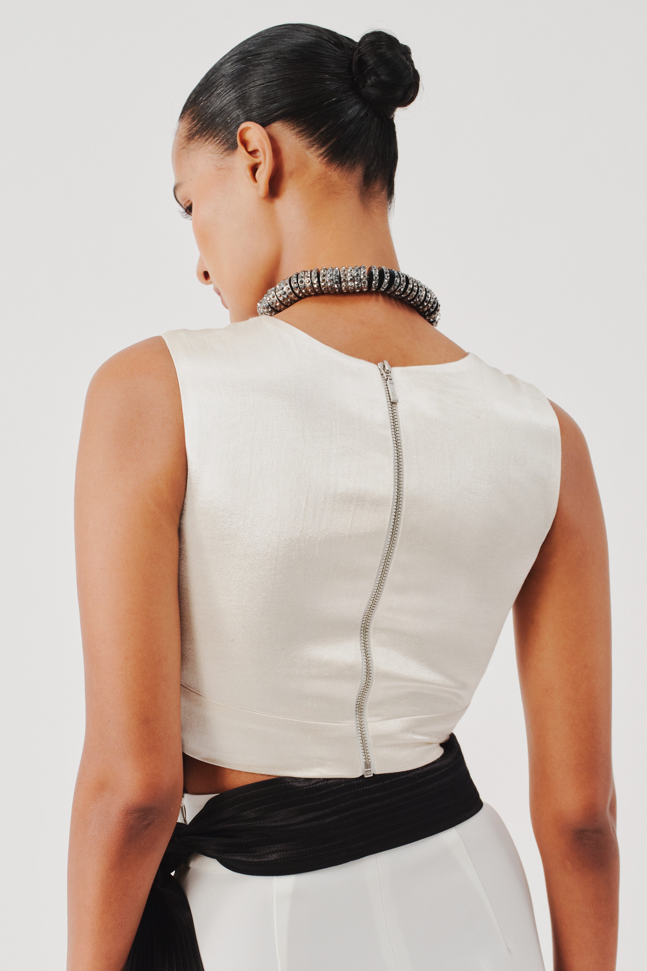 Canopy Clouds Blouse in Ivory