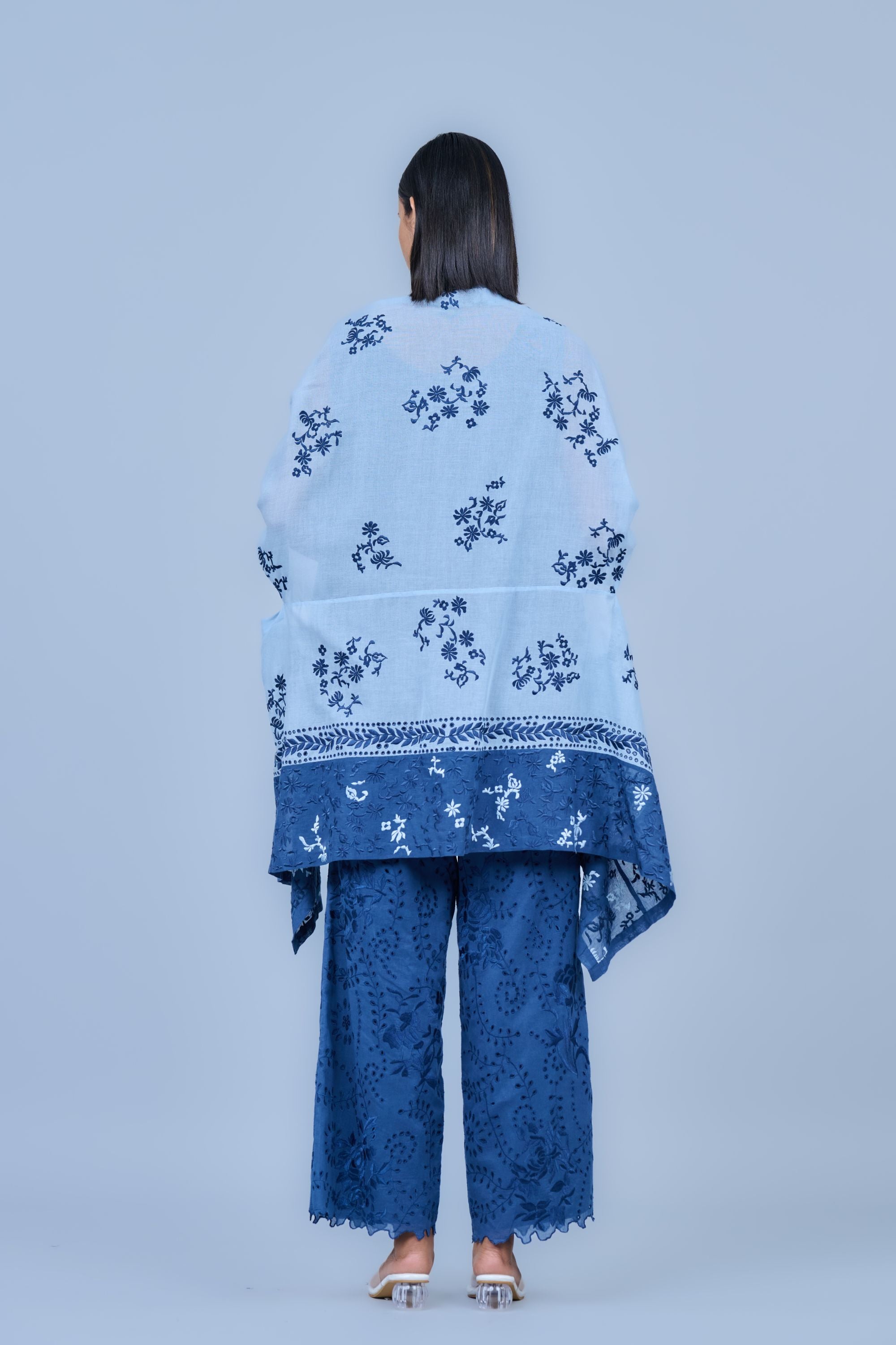 Ice Spc Handloom Cotton Cape