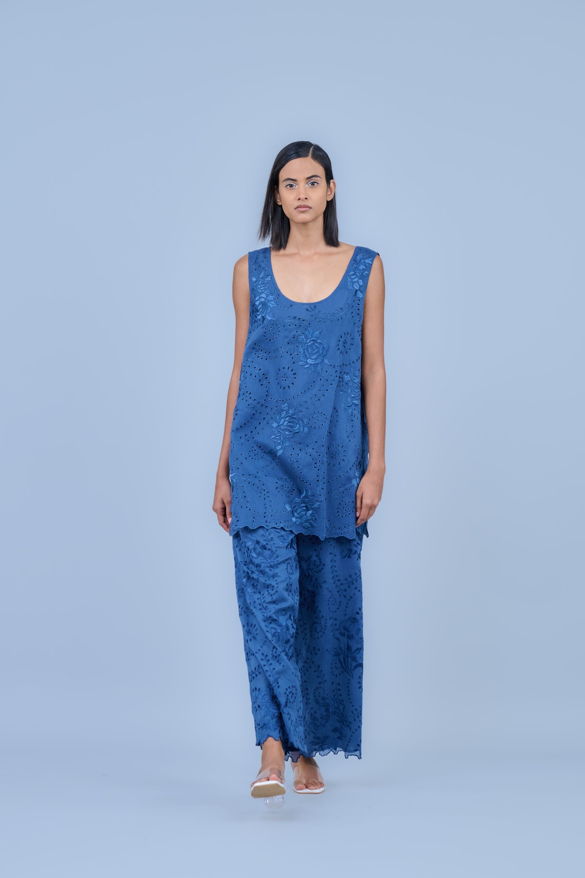 Ice Spc Handloom Cotton Cape