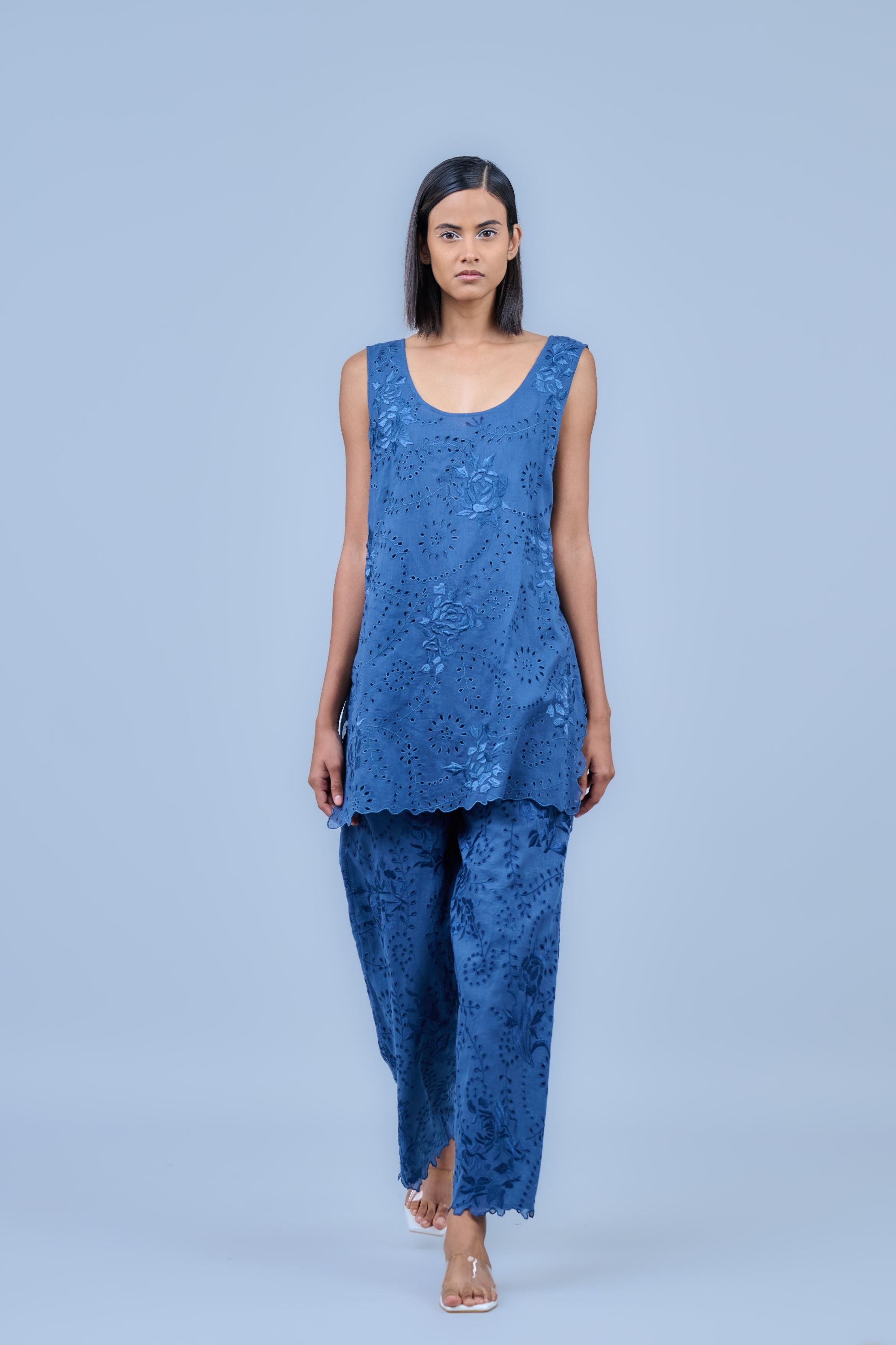 Ice Spc Handloom Cotton Cape